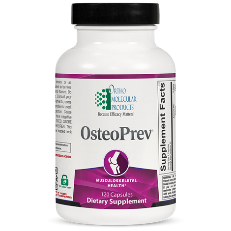 Orthomolecular Products OsteoPrev® - Premium Bone Health Supplement for Strong Bones & Joint Support - Ideal for Active Lifestyles & Senior Wellness