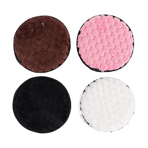 **Premium Superfine Fiber Makeup Cleansing Pads - Large Soft Puffs for Gentle Face Makeup Removal, Daily Skincare & Travel Use**
