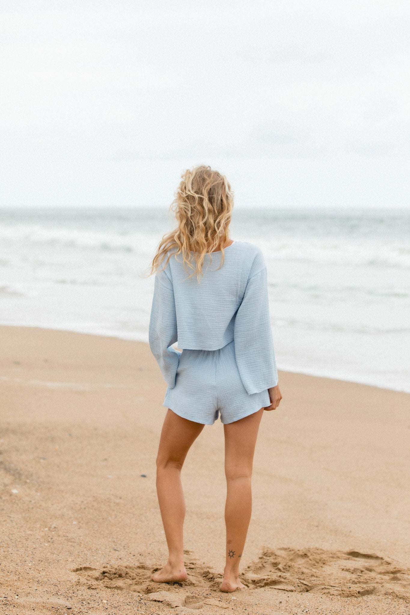 Breathable Cotton Gauze Top for Women - Soft & Lightweight Summer Blouse - Perfect for Beach, Vacation & Casual Outings