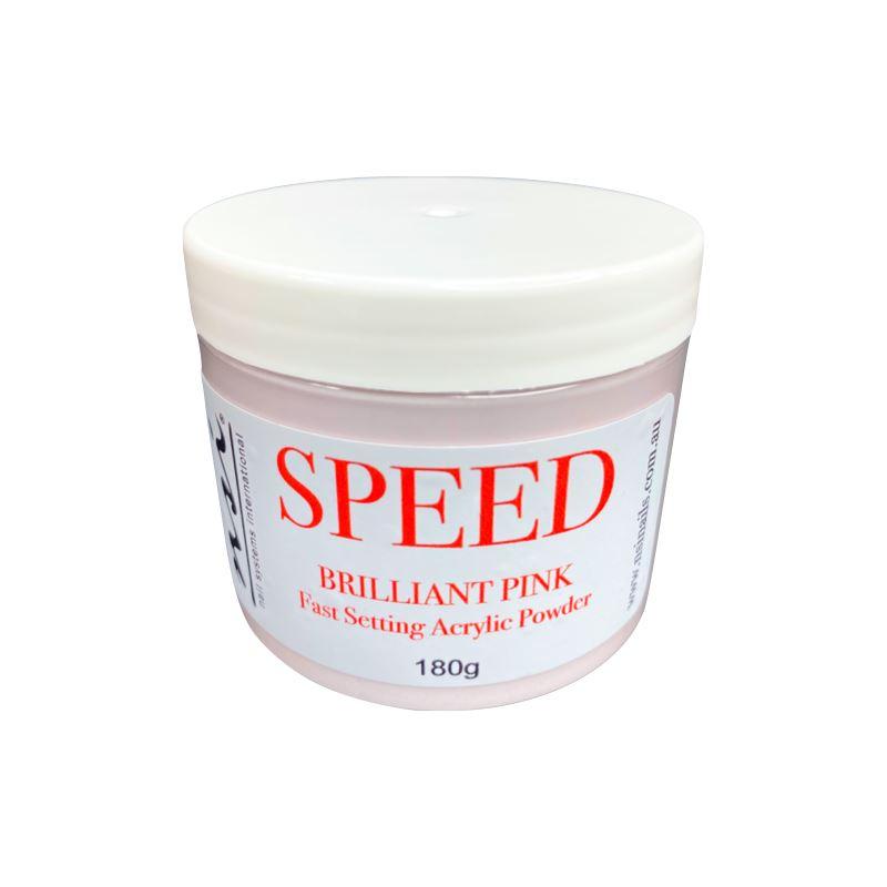 SPEED Fast Setting Acrylic Powder for Nails - Professional Nail Art & Manicure Kit - Perfect for Salon, Home Use & DIY Nail Extensions