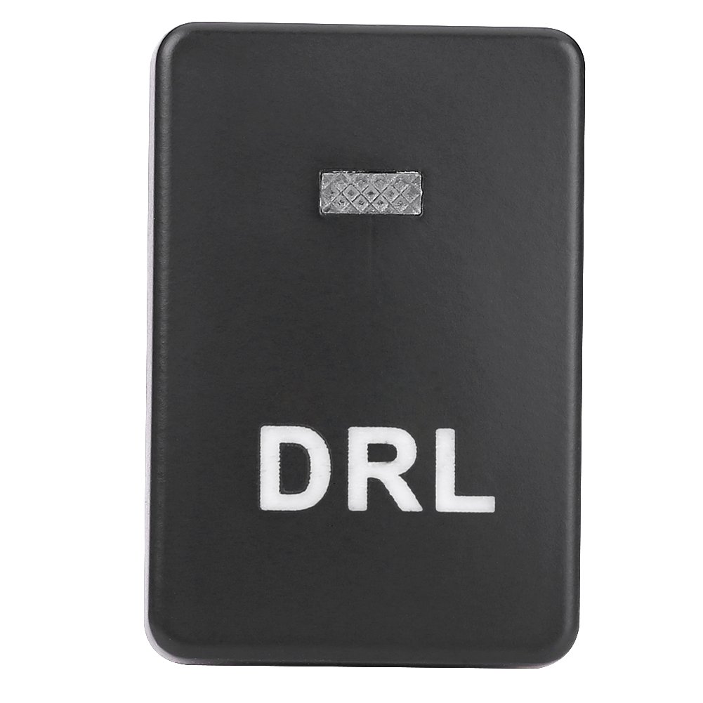 12V/24V LED Rocker Switch for Toyota Camry & Corolla - ON/OFF Toggle Switch with DRL Daytime Running Light Pattern | Waterproof Car Light Bar Switch for Off-Roading, Camping & Vehicle Customization