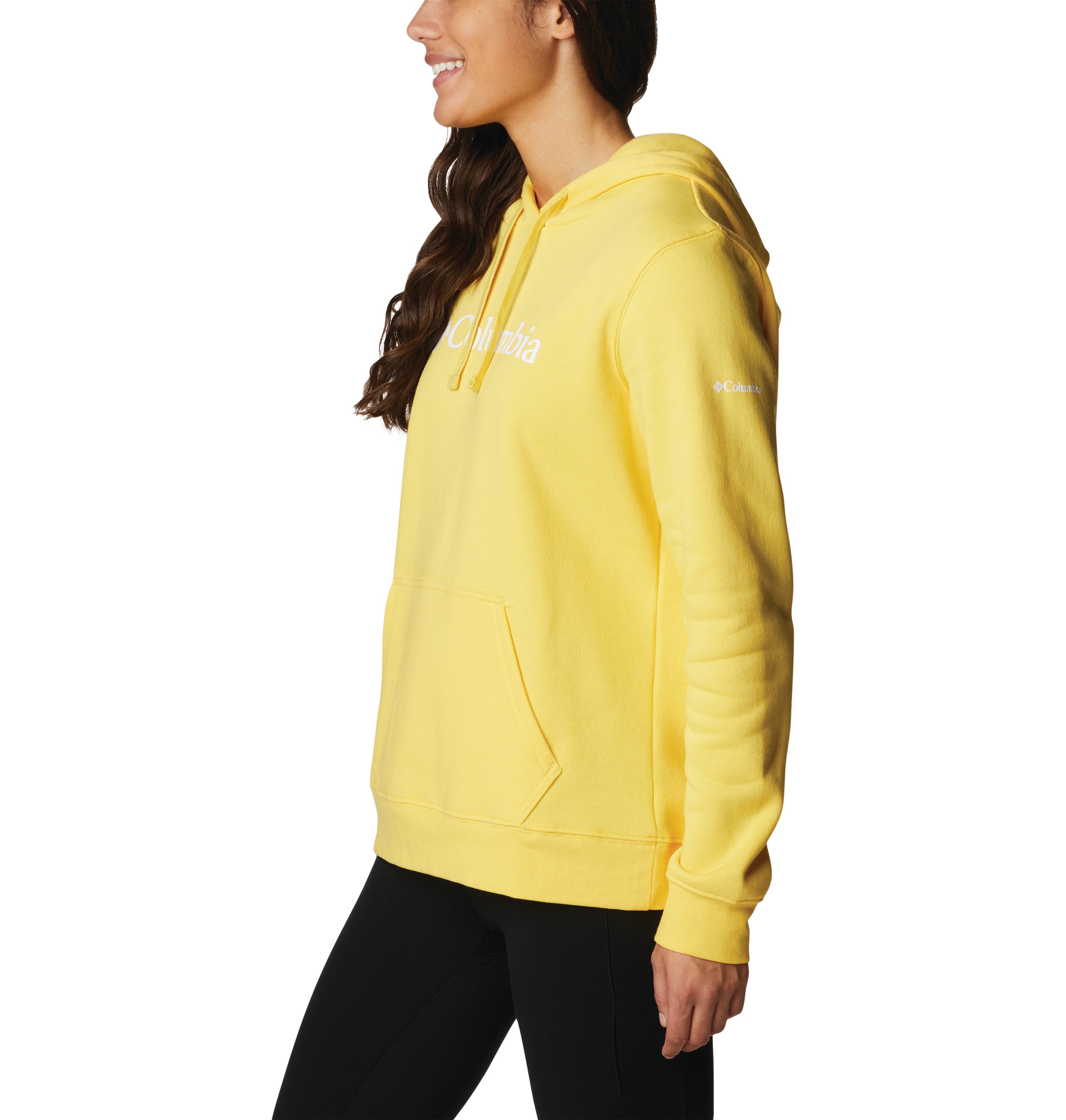 Columbia Women's Trek Graphic Hoodie - Lightweight Fleece Pullover for Hiking, Camping & Outdoor Activities