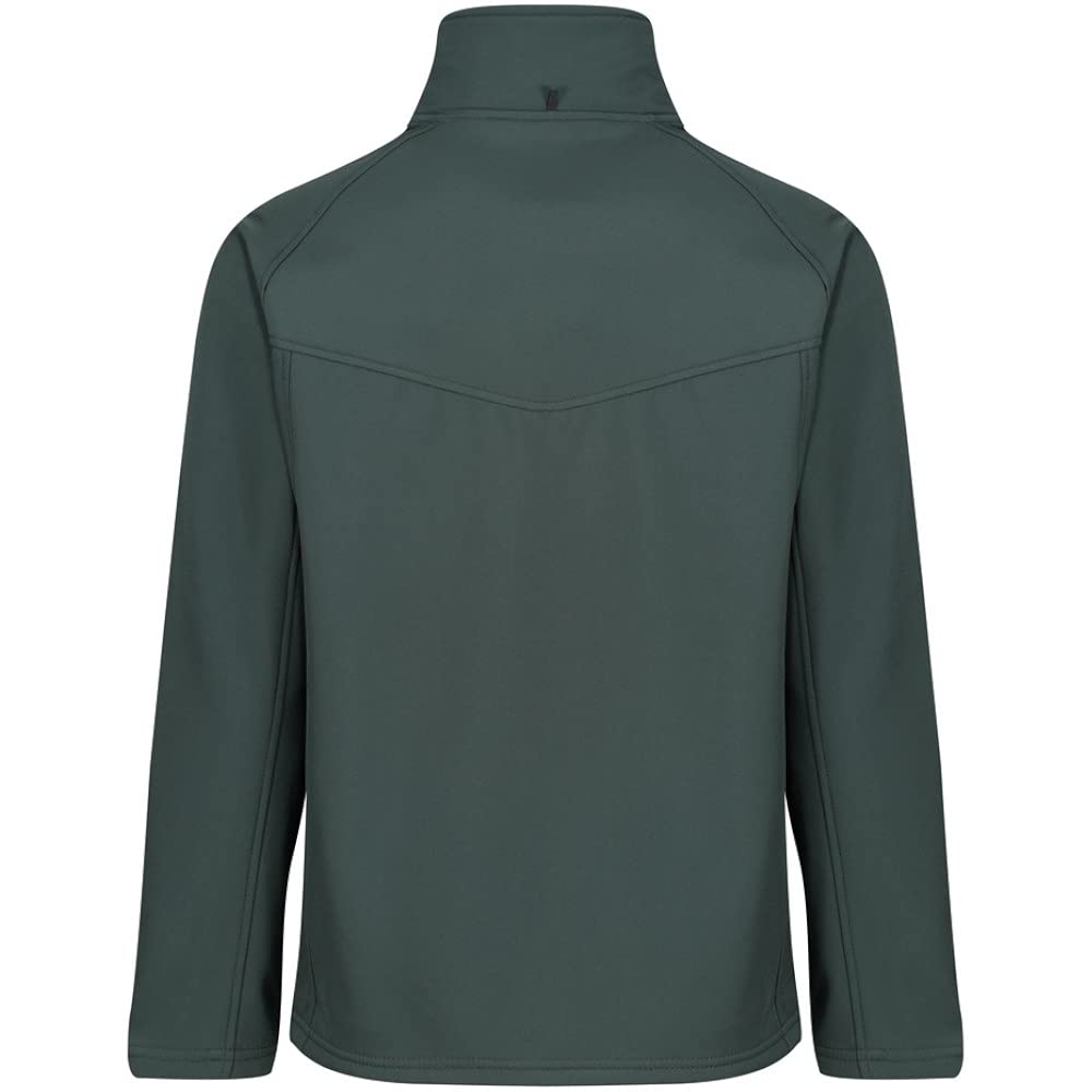Professional Men's Regatta Uproar Interactive Warm Softshell Jacket - All Black 5XL - Ideal for Outdoor Activities, Hiking, and Winter Sports