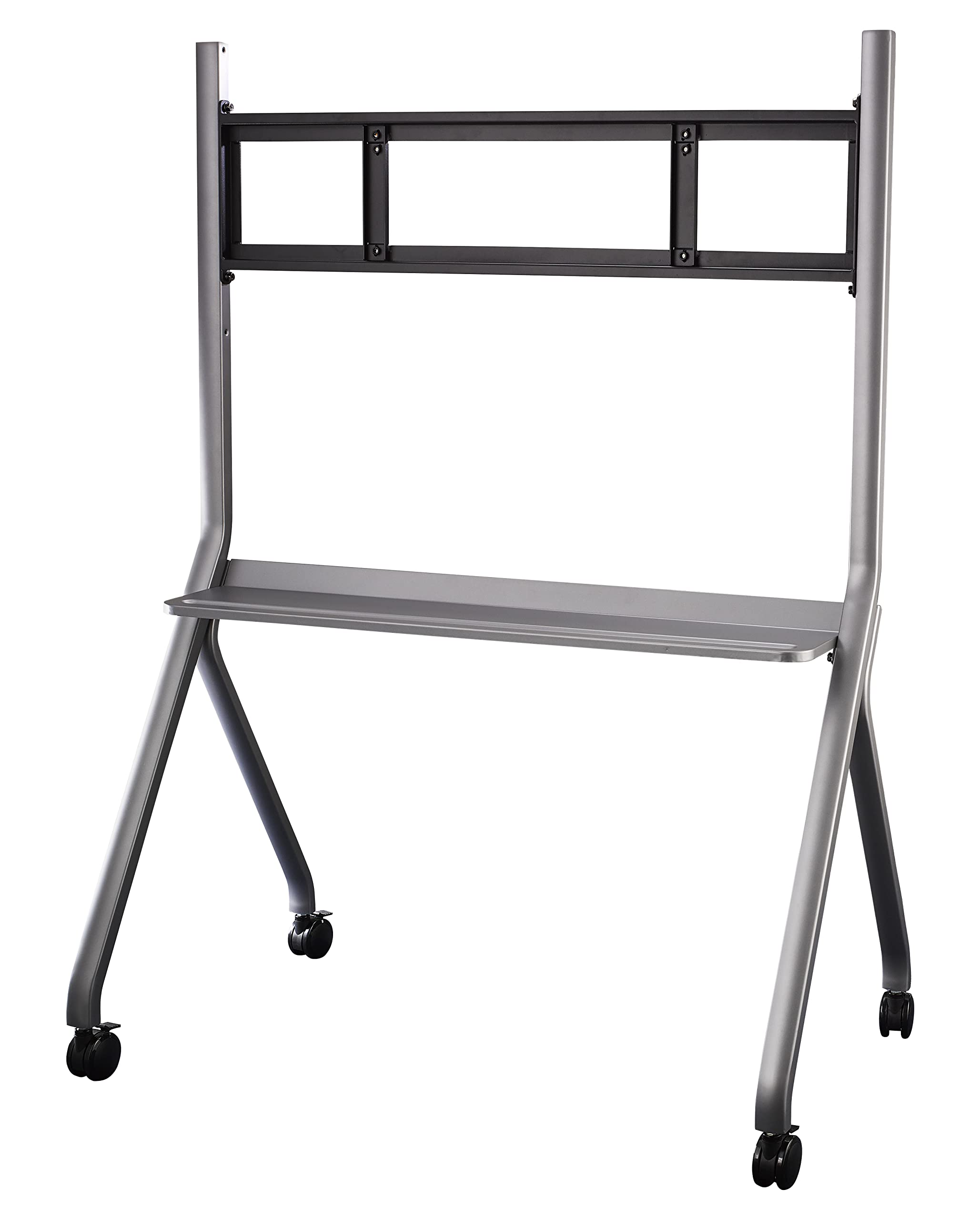AG Neovo FMC-06 Interactive Whiteboard Stand - Adjustable Smart Display Stand with Floor Mounting Cart for Classrooms & Conference Rooms | Perfect for Presentations & Collaborative Learning