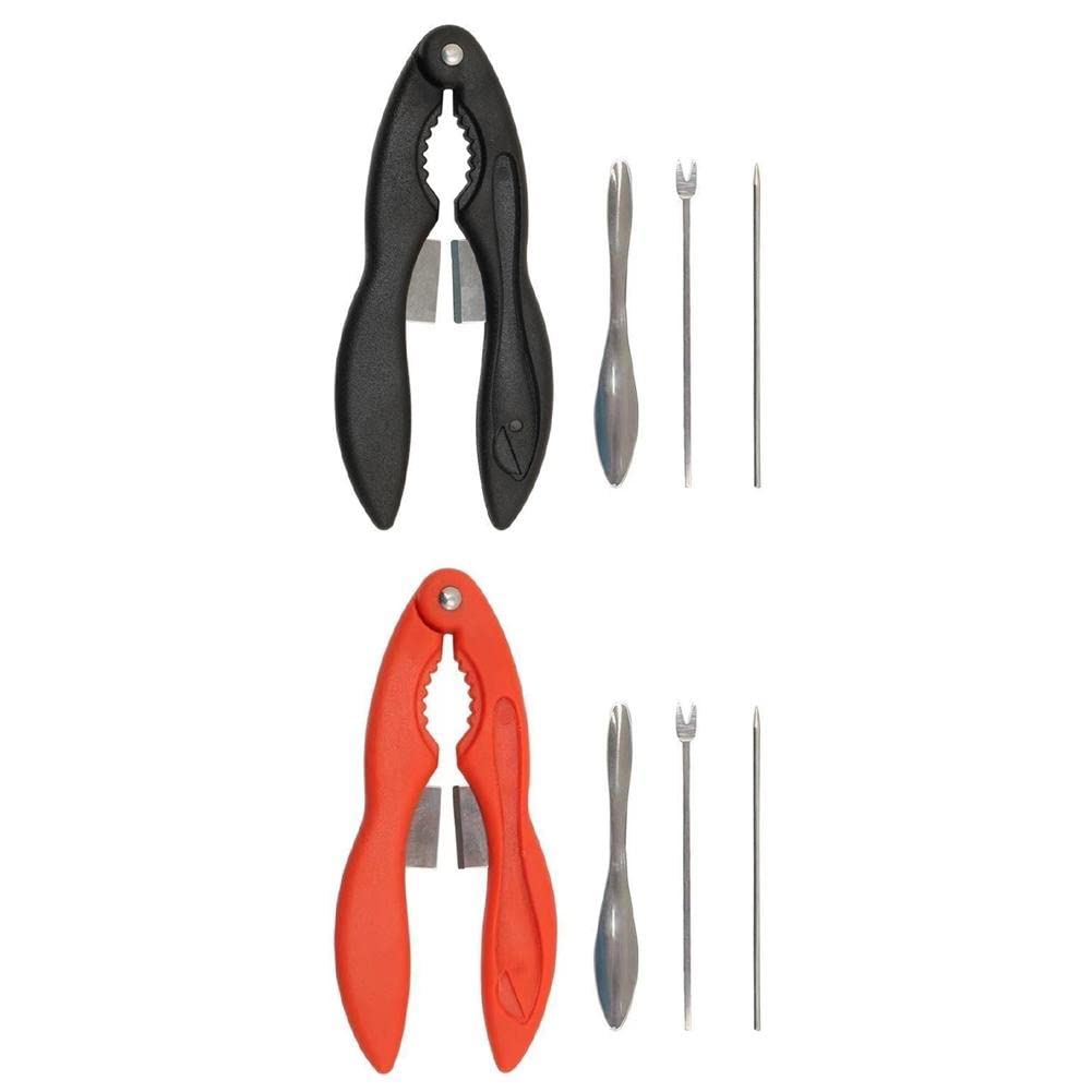 Premium Crab Crackers & Lobster Tools Set - Seafood Shell Opener for Crab Legs & Nuts | Perfect for Home Dining & Outdoor BBQ