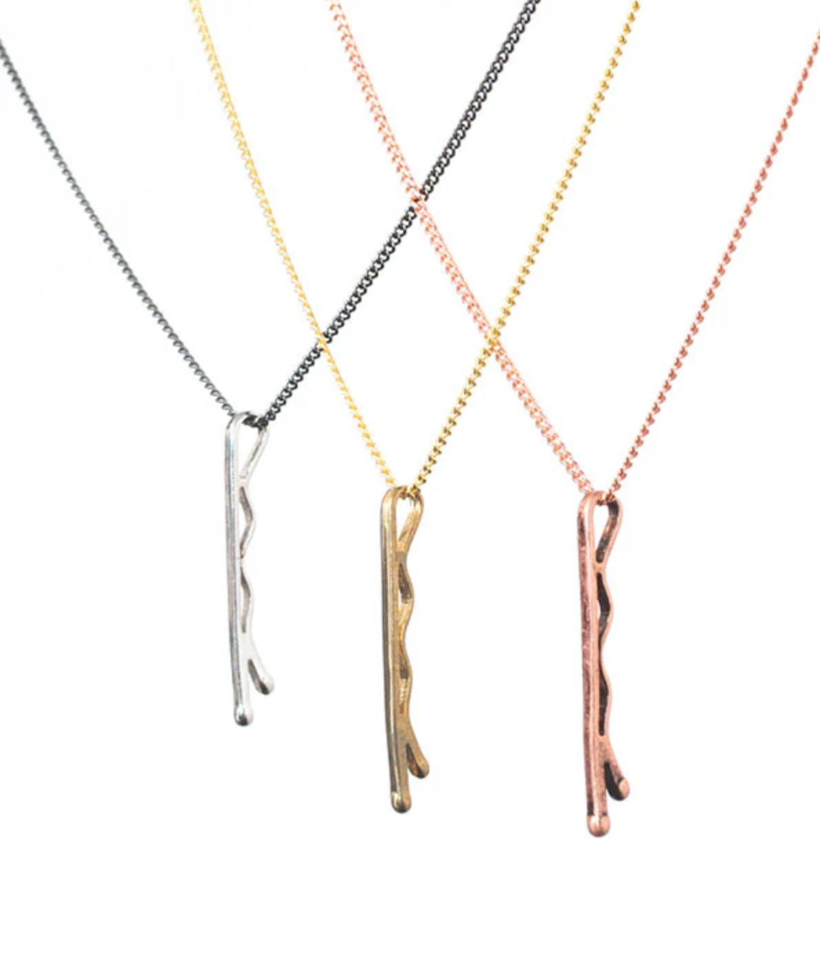 Bobby Pin Necklace - Elegant & Durable Hair Accessory for Women | Perfect for Weddings, Parties & Everyday Wear