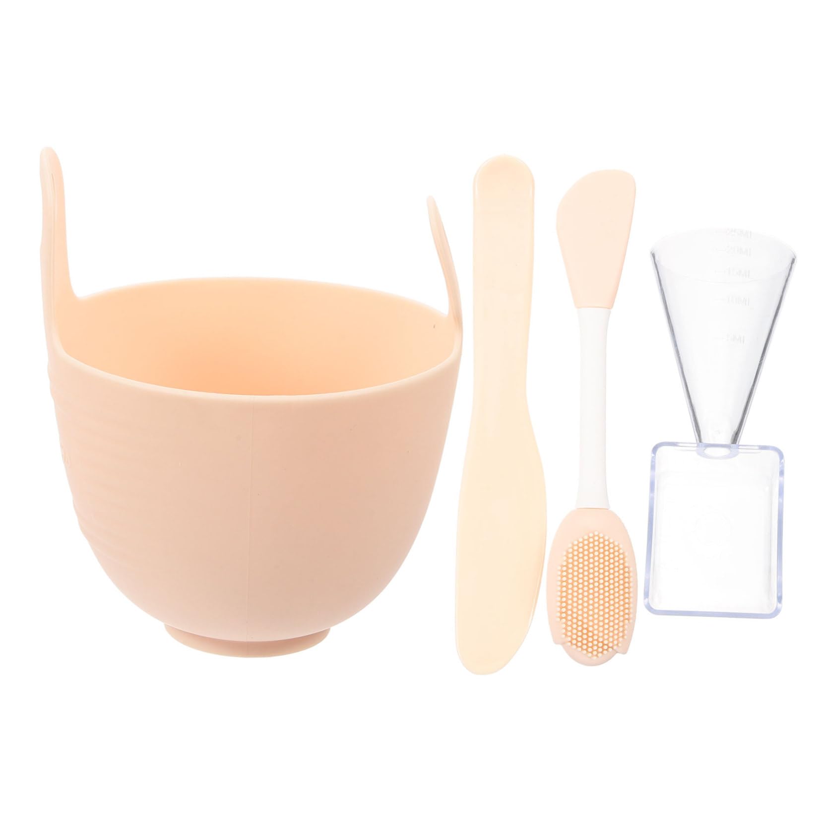 iPetboom 1 Set Mask Mixing Bowl - PP Plastic Facial Mask Applicator for DIY Skincare & Spa Treatments - Perfect for At-Home Beauty Routine & Professional Salon Use
