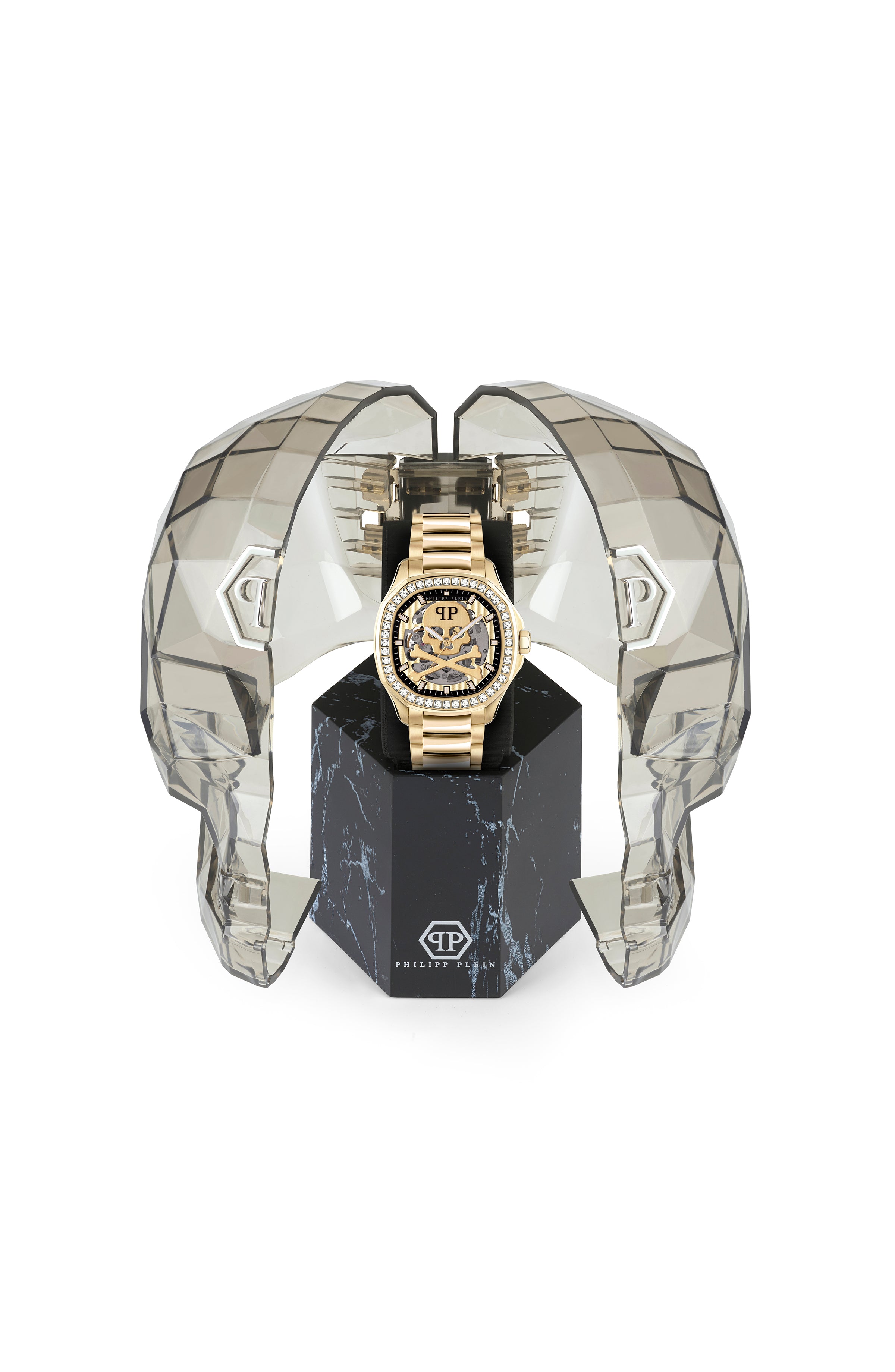 Skeleton Spectre Automatic Watch for Men - Stylish Mechanical Timepiece with Transparent Design - Perfect for Business, Casual & Formal Occasions