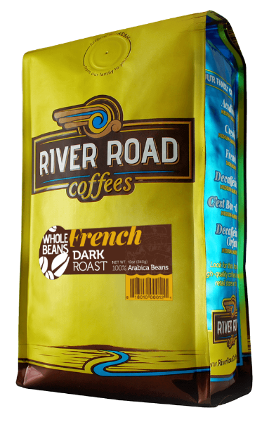 Premium River Road Coffee Beans - 100% Arabica, Medium Roast, Whole Bean - Perfect for Home Brewing, Office & Gifting