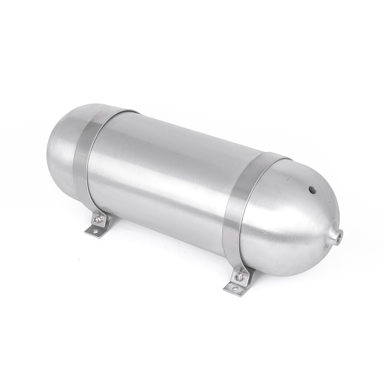 3.7 Gallon Aluminum Air Tank with 1/4 Inch NPT Ports - Lightweight & Durable Air Suspension Compressor Tank for Cars, Trucks, and Motorcycles - Perfect for Off-Roading, Custom Builds, and Performance Upgrades