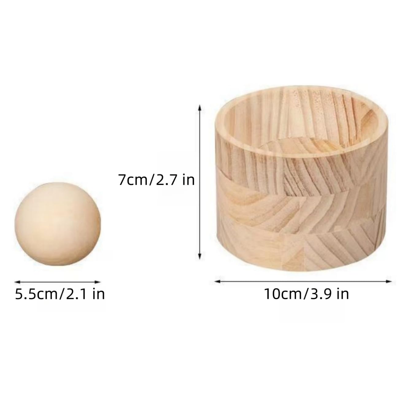 Wooden Dumpling Press Tool - Dough Presser for Dumplings, Empanadas & Pastries | Easy to Use Handheld Dumpling Maker for Homemade Asian & Latin Cuisine | Perfect for Family Cooking & Restaurant Use
