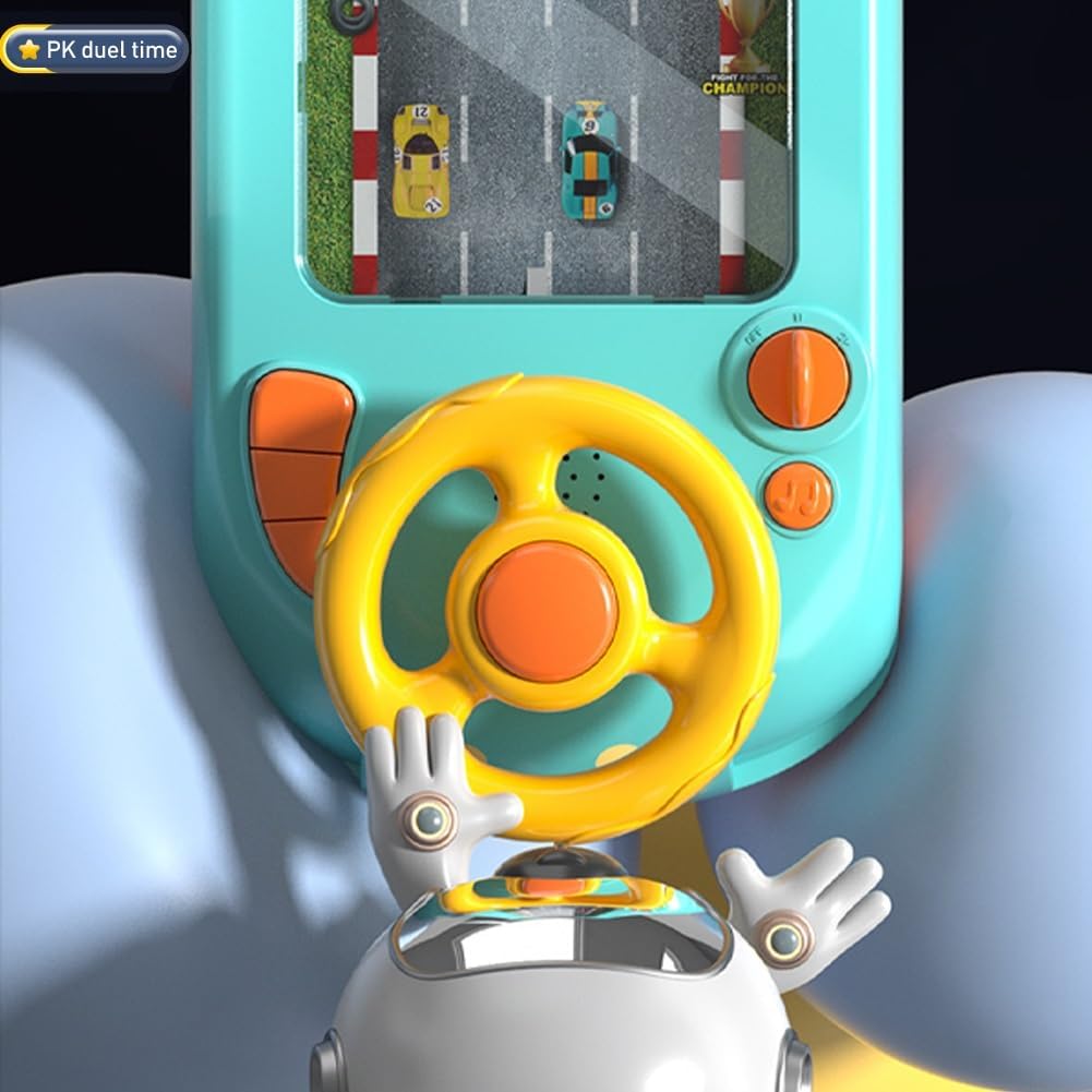 Steerjoy Kids Driving Simulator Toy with Sound - Race Car Game for Toddlers Playtime