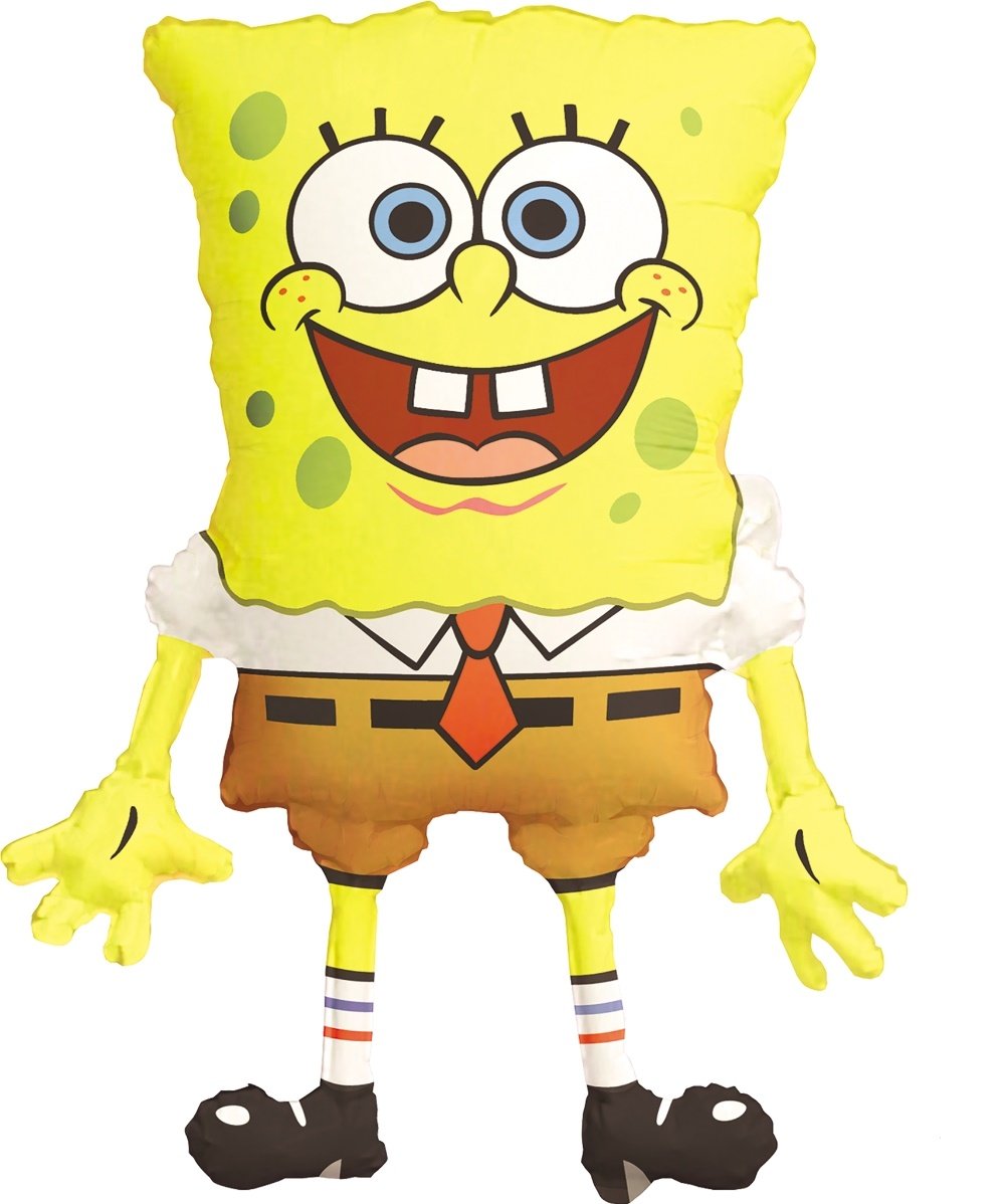 SpongeBob SquarePants 5th Birthday Party Decorations Set - Balloon Bouquet, Tableware & Party Supplies for Kids Birthday Celebration