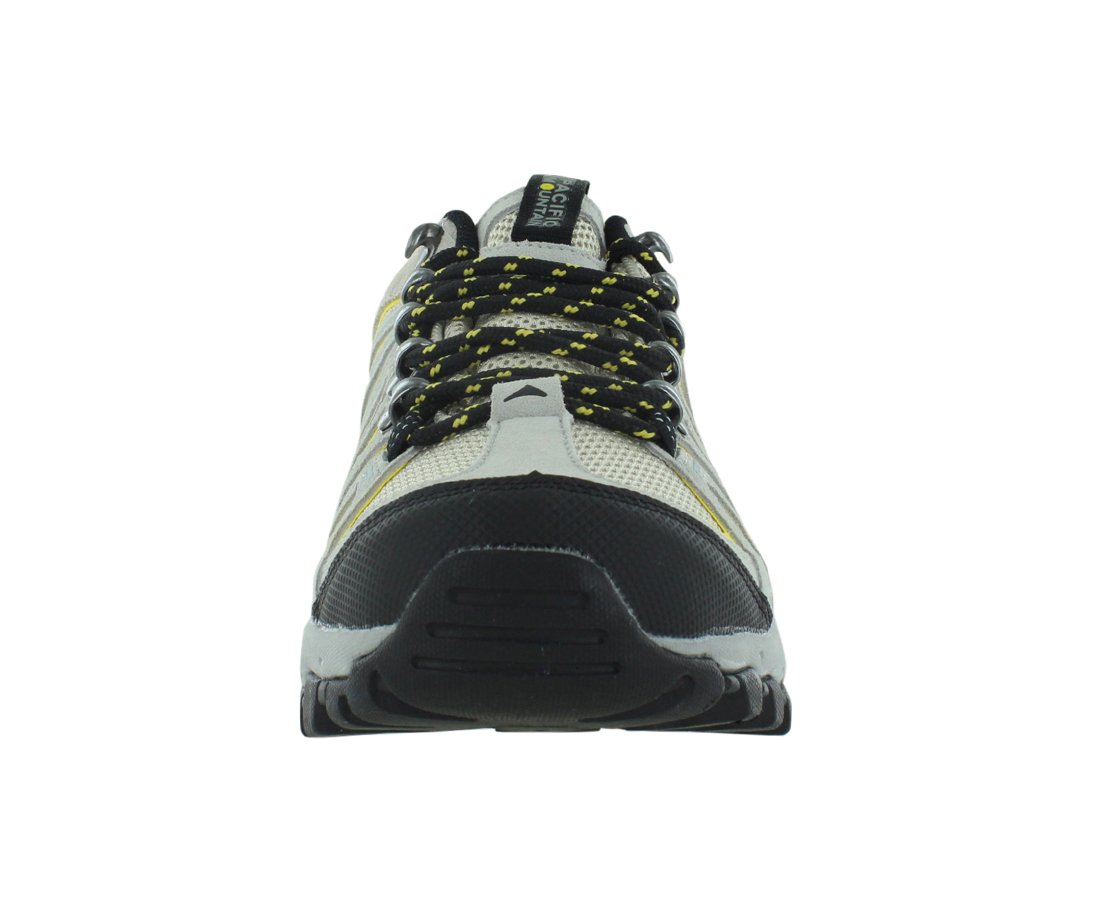 Men's Hiking Boots Size 7.5 - Cream & Yellow for Outdoor Adventures