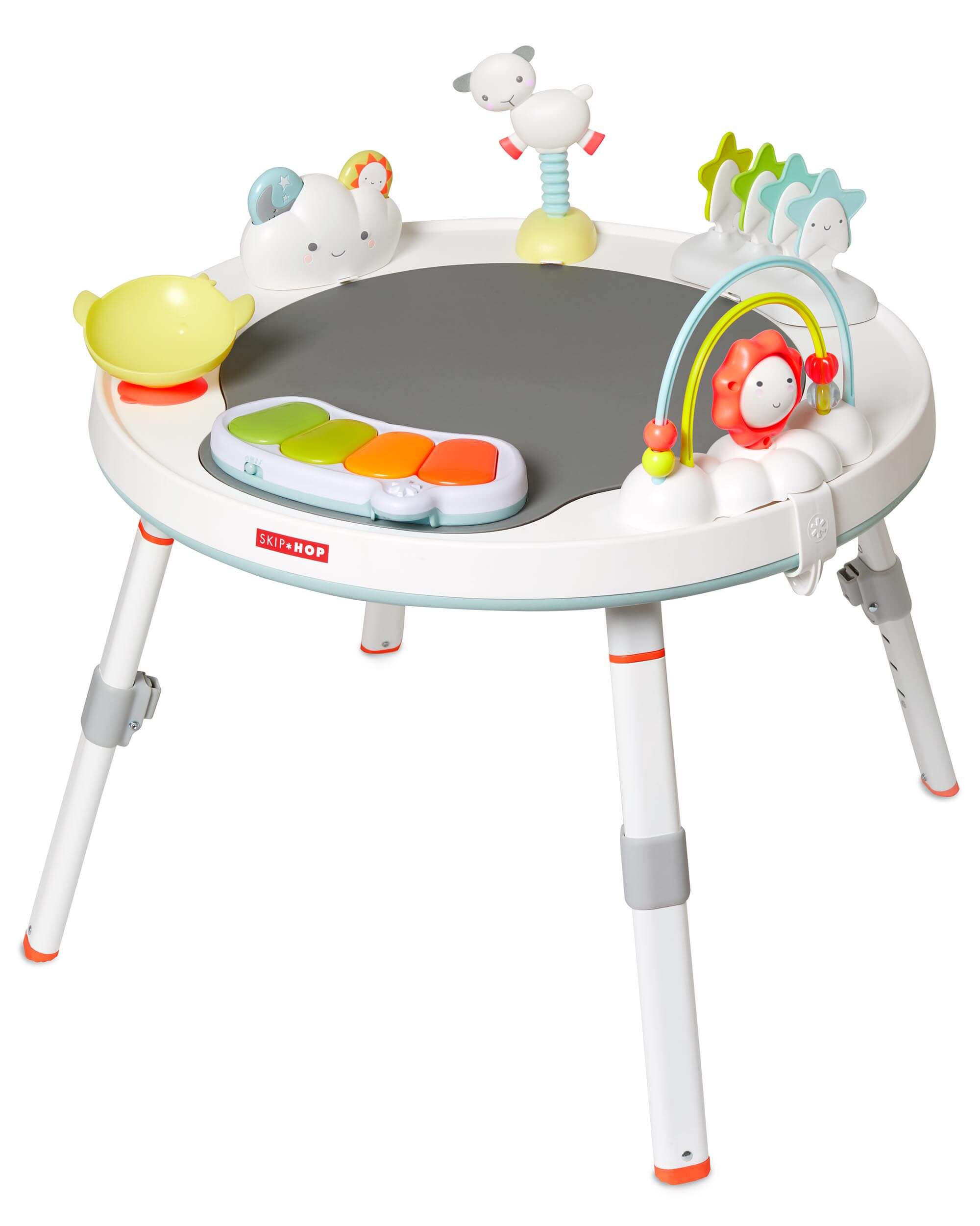 Skip Hop Silver Lining Cloud Baby Activity Center - Interactive Play Gym with Toys for Infants & Toddlers - Perfect for Tummy Time, Sensory Play and Early Development
