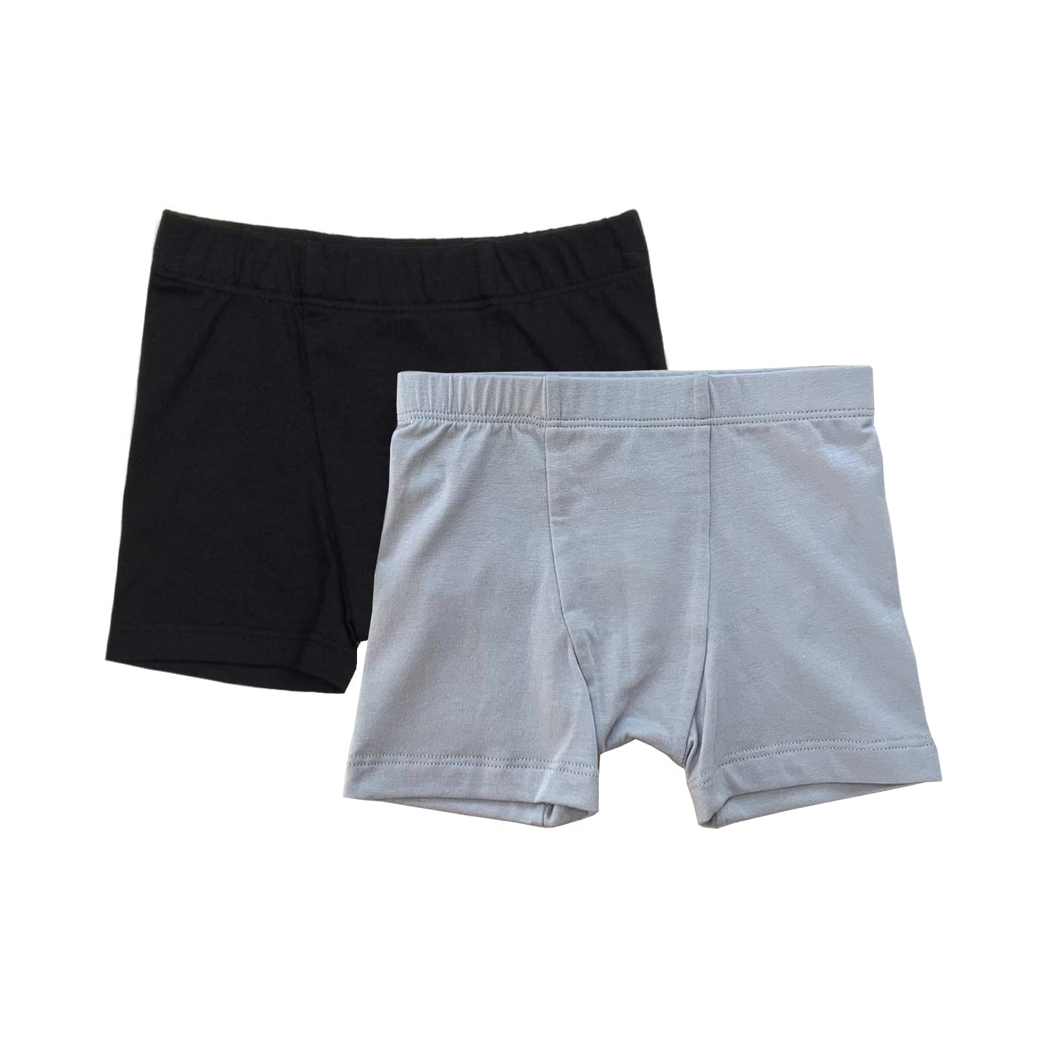 Esme Boys 2-Pack Cotton Boxer Briefs for Kids - Soft Breathable Underwear (XS, S, M, L, XL) - Perfect for School, Sports & Everyday Comfort