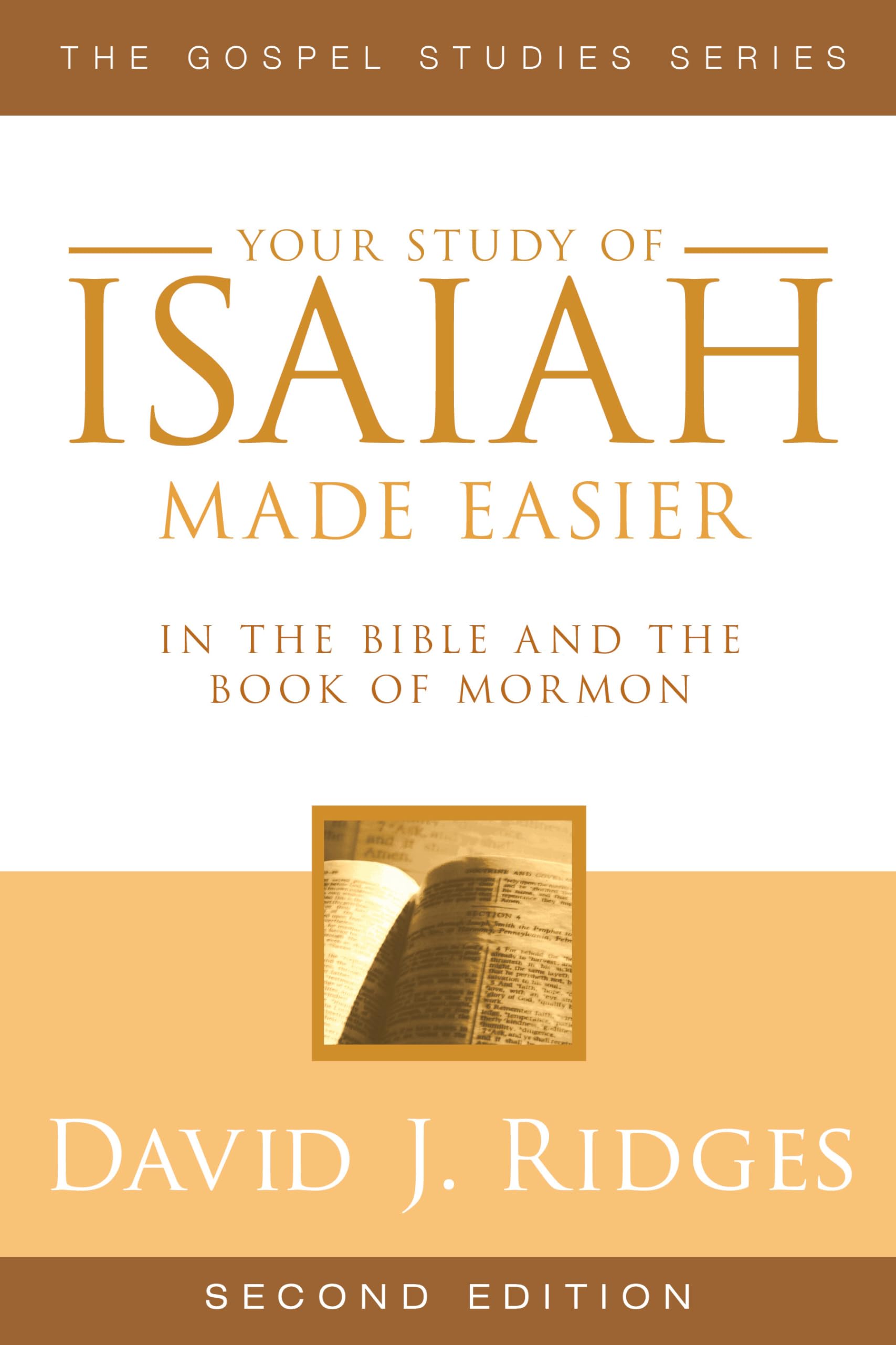Isaiah Made Easier, Second Edition - Gospel Studies Series by David J. Ridges | Paperback | Perfect for Bible Study, Religious Education & Personal Spiritual Growth