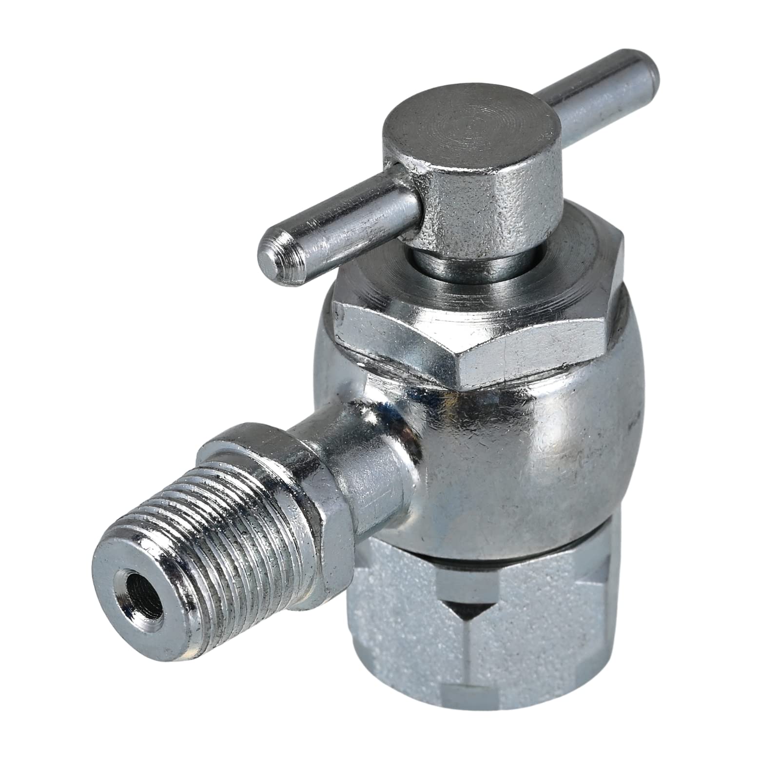 High Pressure Strut Coupler - Aircraft Tool Supply Schrader Valve Tool with No Loss Air Chuck for Shock Inflation (1/8 NPT Fitting, AV556 Model) - Perfect for Aircraft Maintenance & Automotive Suspension Repairs
