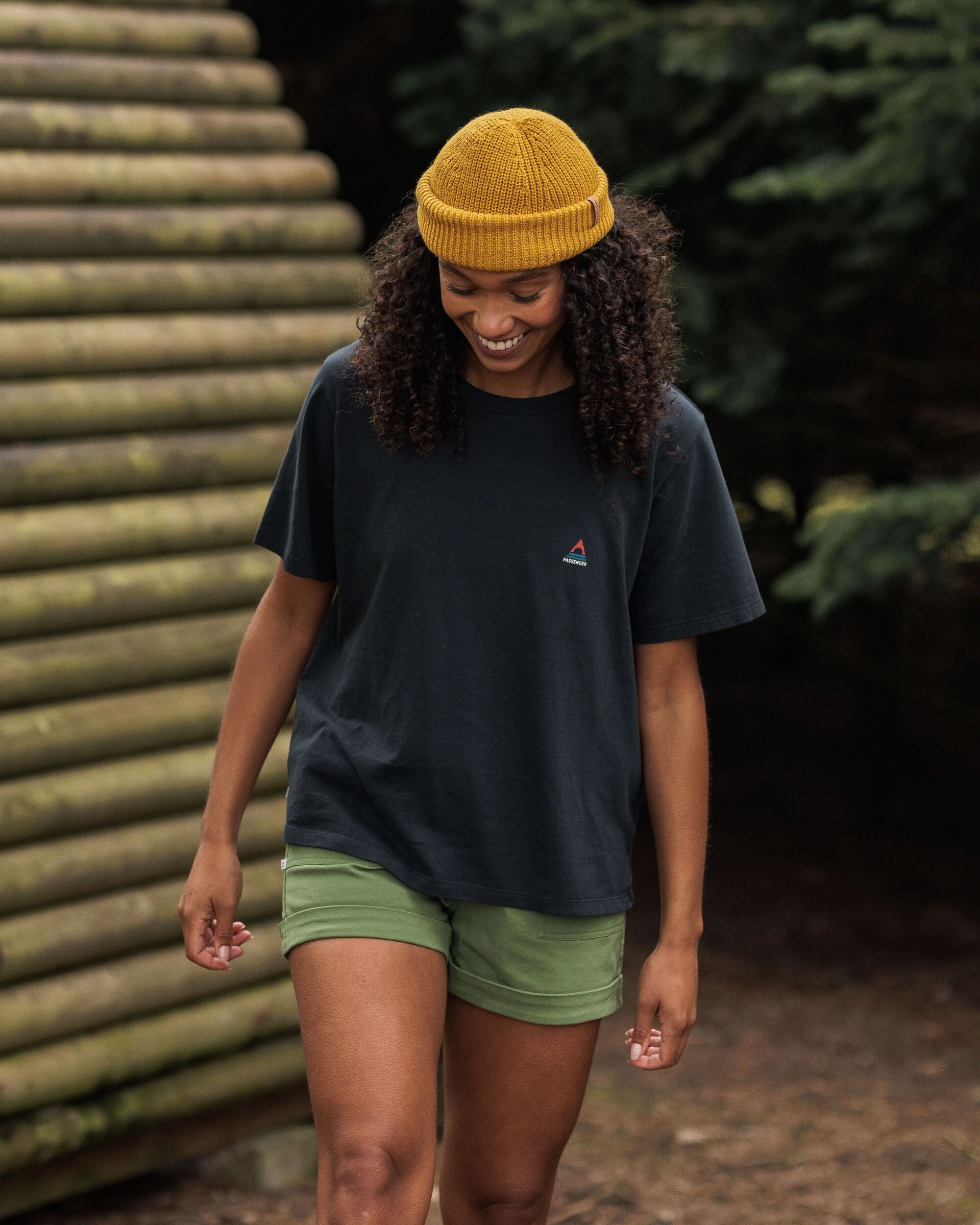 Eco-Friendly Classic Black Recycled Cotton T-Shirt for Men & Women - Casual Wear, Gym, Travel & Everyday Comfort