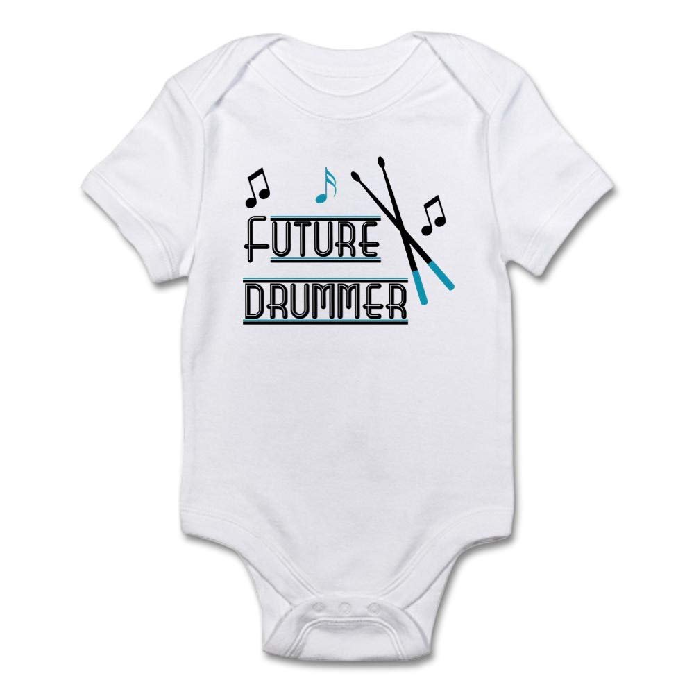 Future Drummer Baby Bodysuit - Cute Musical Infant Onesie for Boys & Girls | Perfect for Concerts, Photo Shoots & Music Lovers