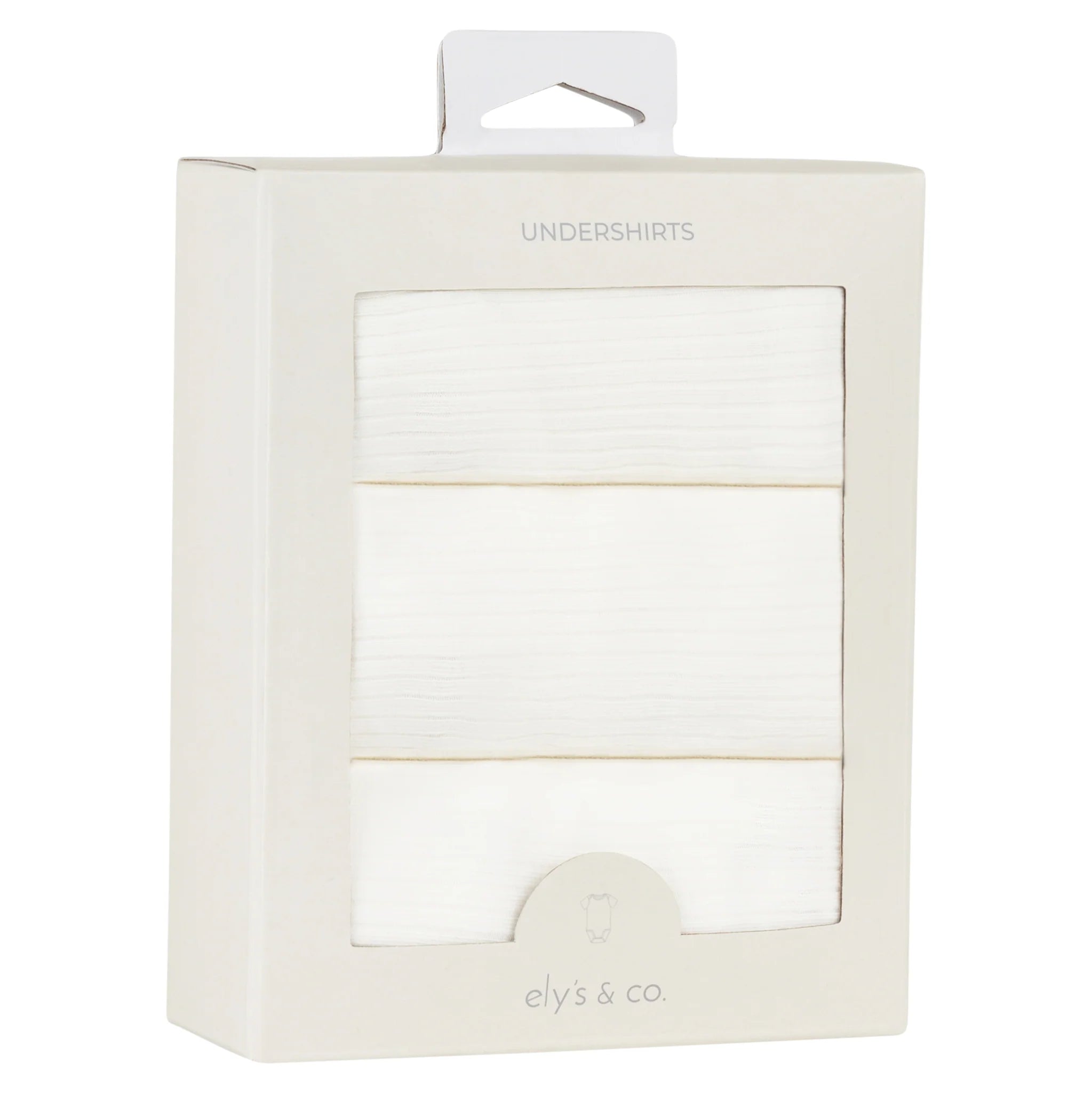 Ely's & Co Ivory Scallop Undershirts 3-Pack - Soft Comfortable Camisoles for Layering, Everyday Wear & Casual Outfits