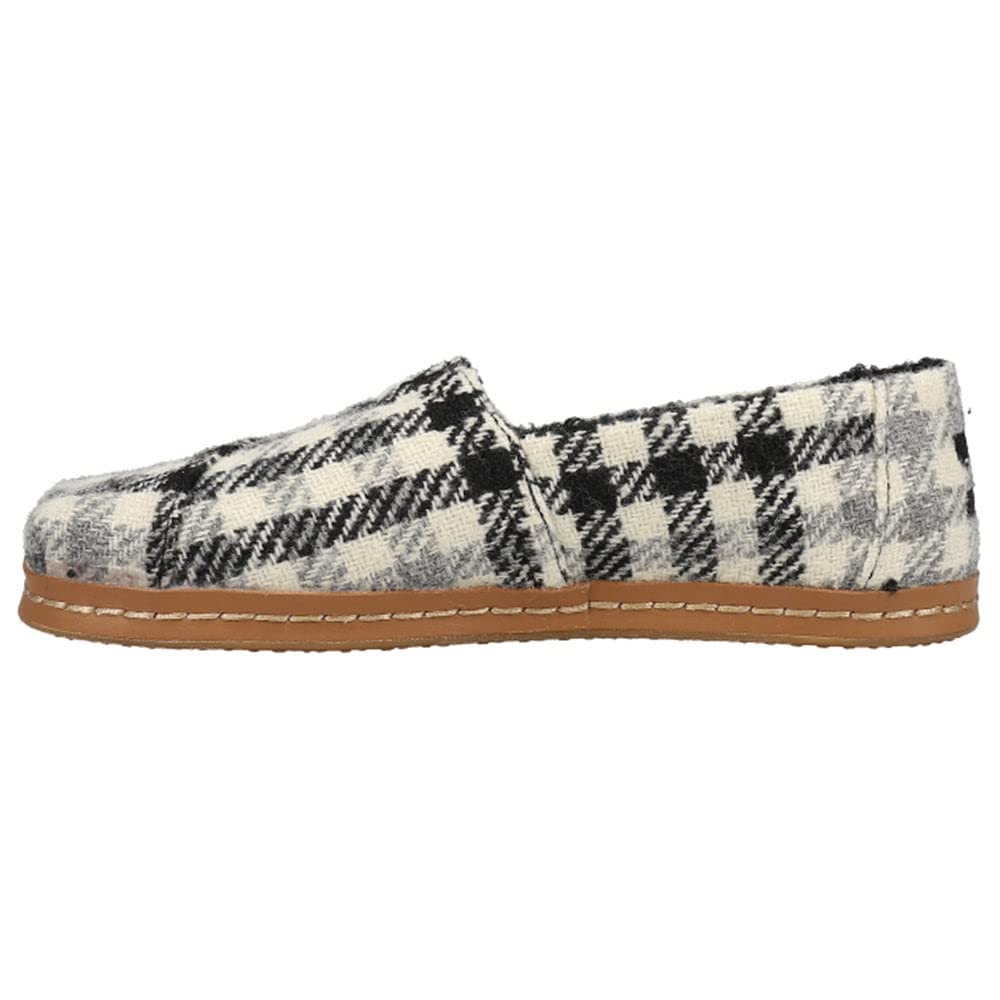 TOMS Women's Alpargata Leather Wrap Espadrille Shoes - Comfortable Casual Slip-Ons for Women, Perfect for Summer, Beach, and Everyday Wear