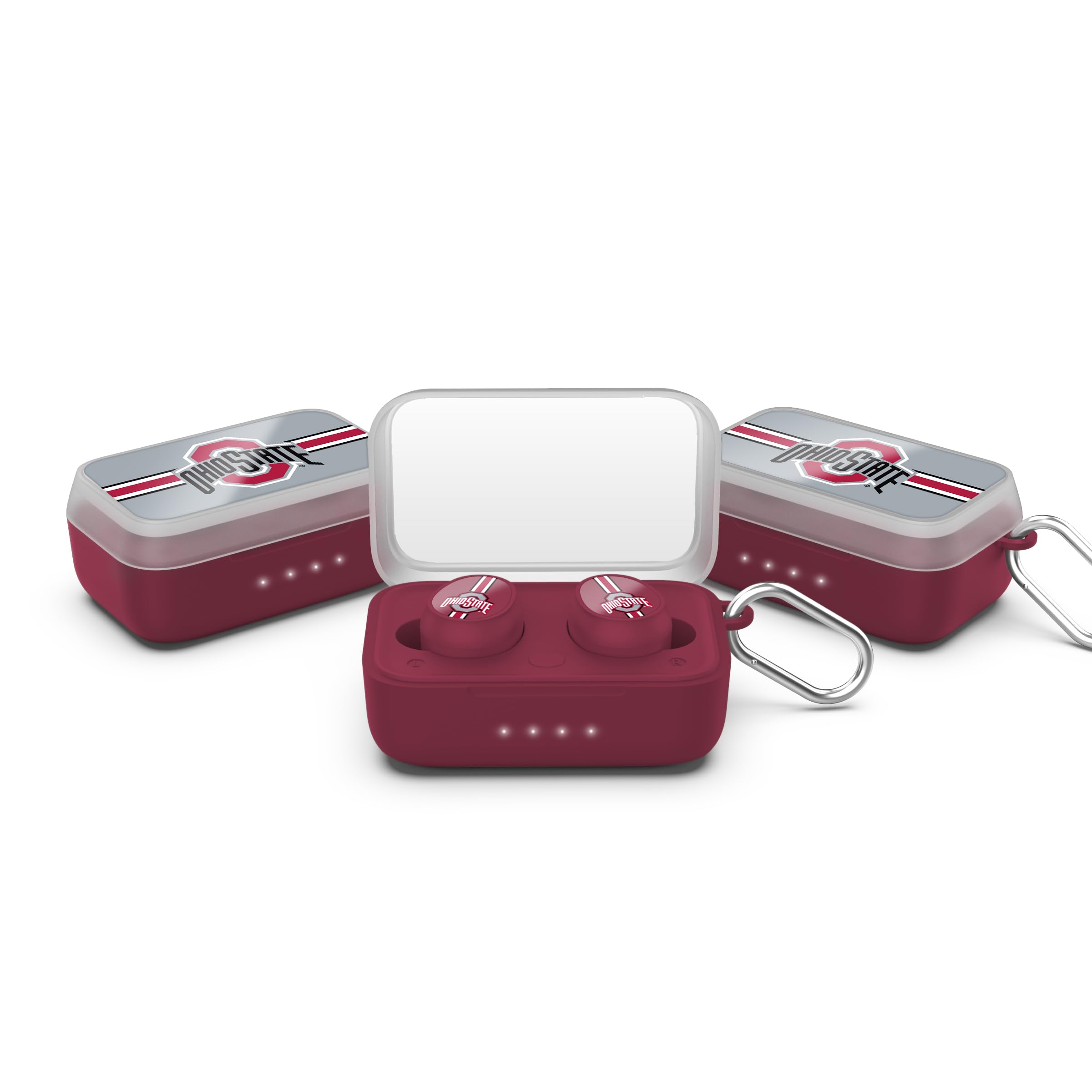 SOAR NCAA Wireless Sport Earbuds - Sweatproof Bluetooth Headphones with Secure Fit & Fast Charging Case | Perfect for Running, Gym Workouts & College Sports