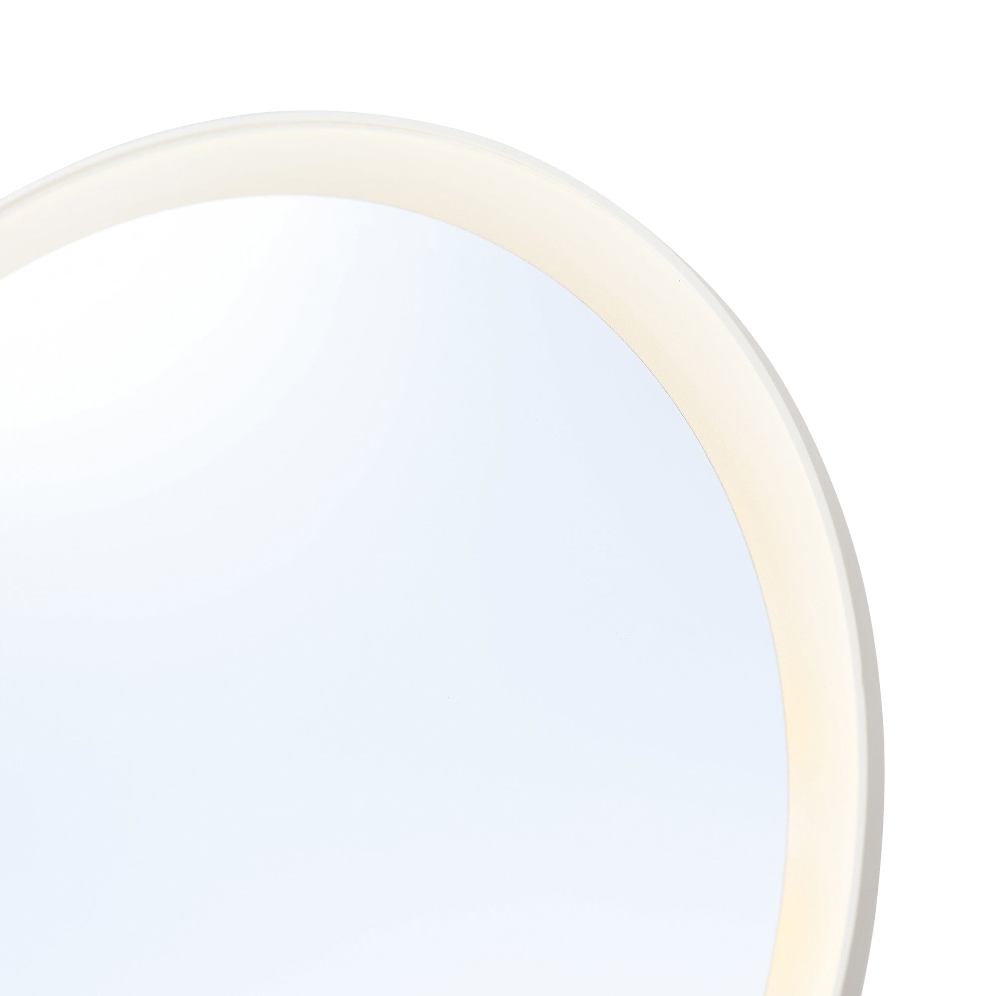 LED Vanity Mirror with Stand - Adjustable Brightness & Touch Control for Makeup, Skincare, and Hair Styling - White (Perfect for Bedroom, Bathroom, and Dressing Room)