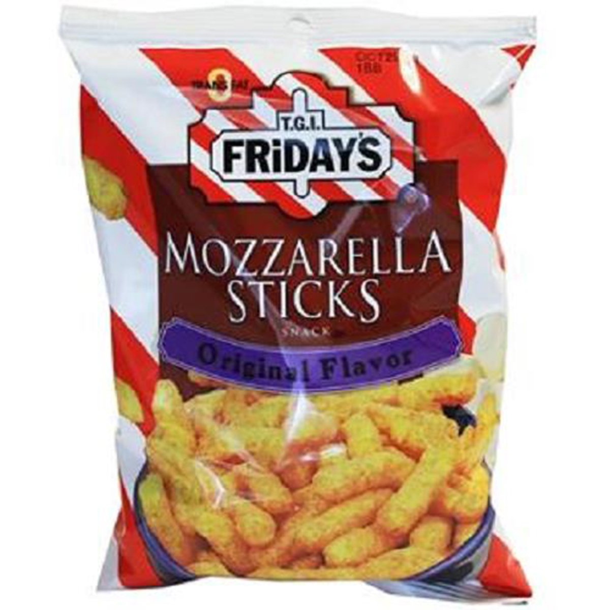 TGI Fridays Mozzarella Sticks 6 Count (2.25 oz) - Frozen Snack Appetizers for Parties, Game Nights & Quick Bites