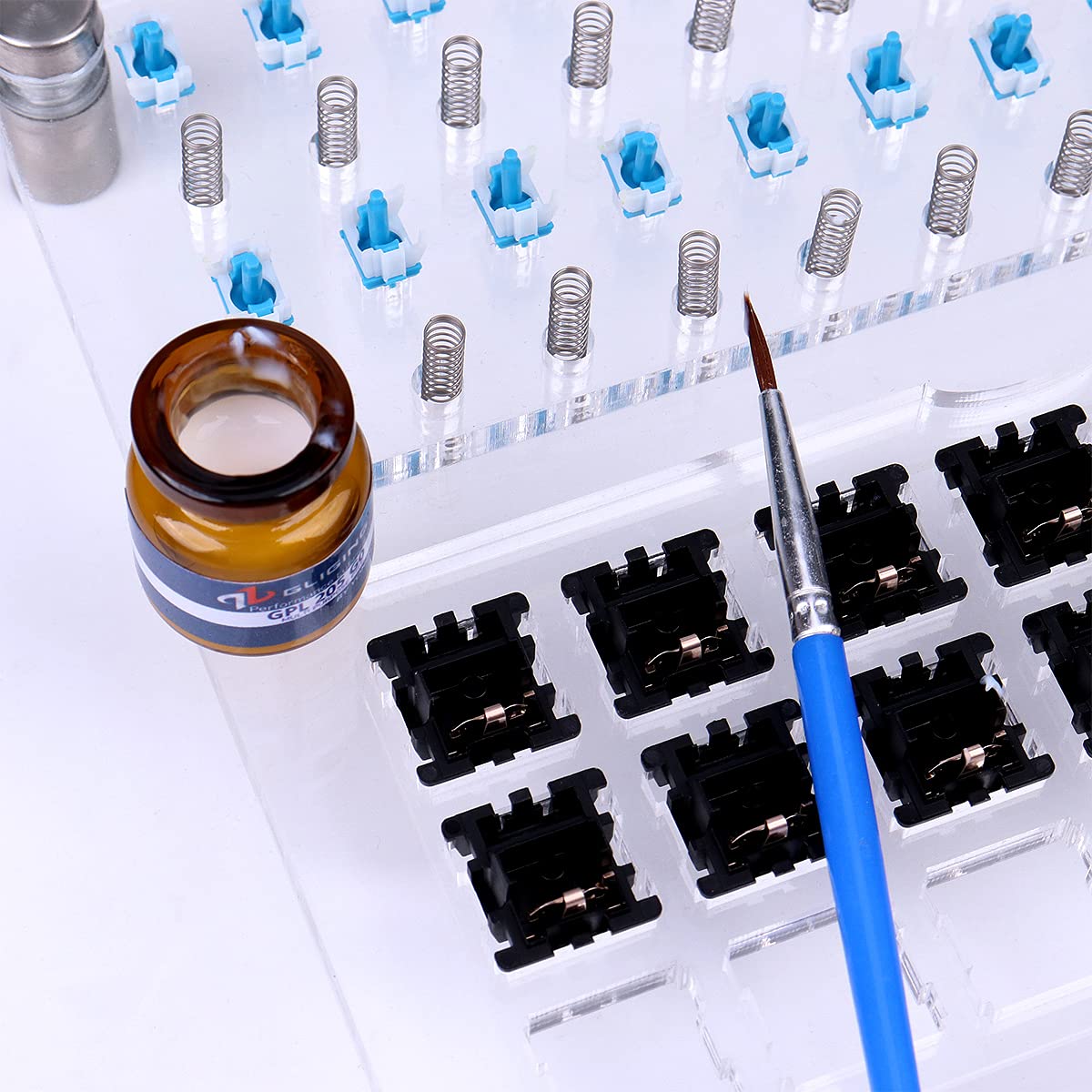 Best Mechanical Keyboard Lube - GPL 205G0 & 105 Switch Lubricant for Keycaps & Stabilizers | Smooth Typing & Gaming Experience