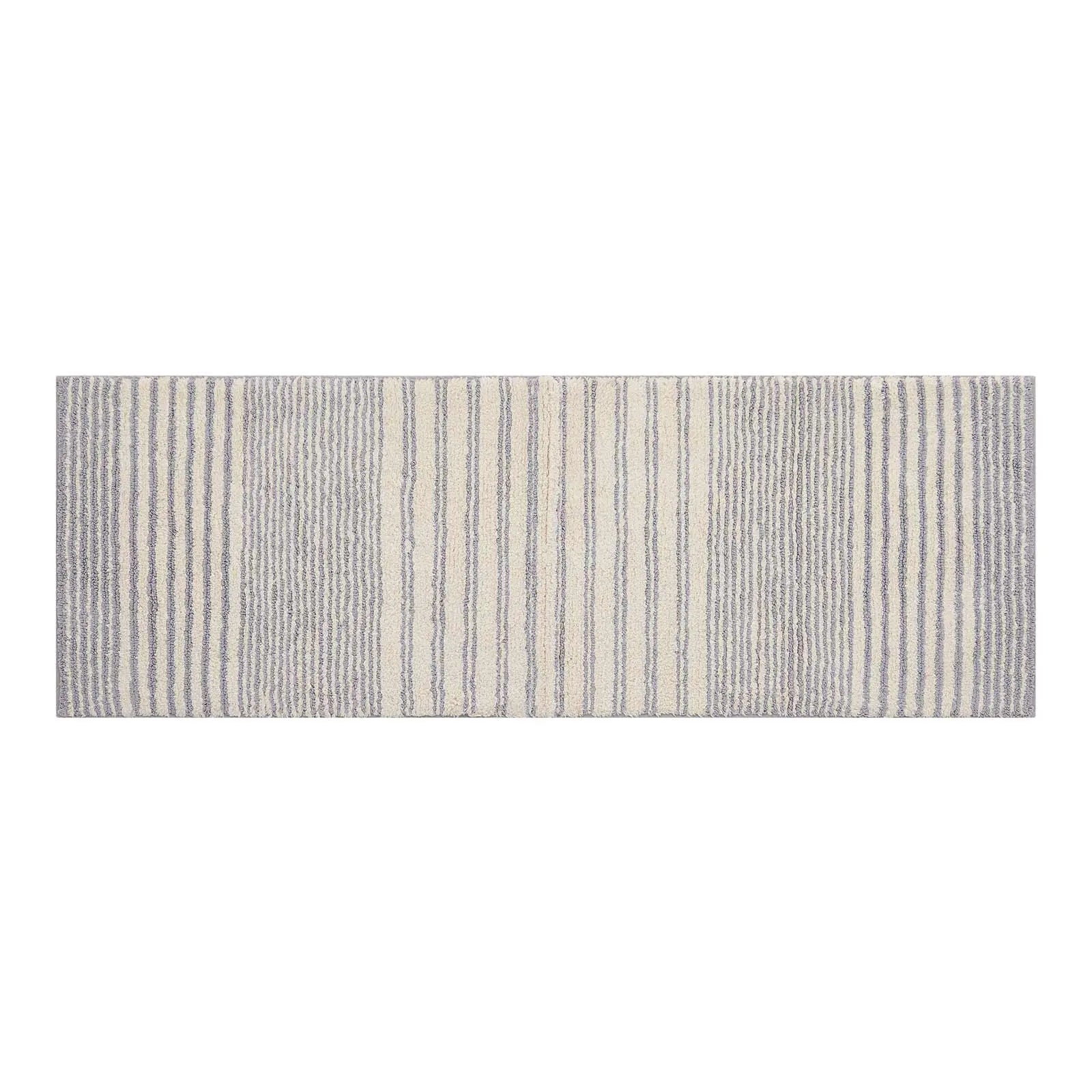 Soft and Absorbent Bath Mat for Bathroom - Non-Slip Memory Foam Floor Rug with Coastal Design, Perfect for Showers, Bathtubs and Spa Relaxation