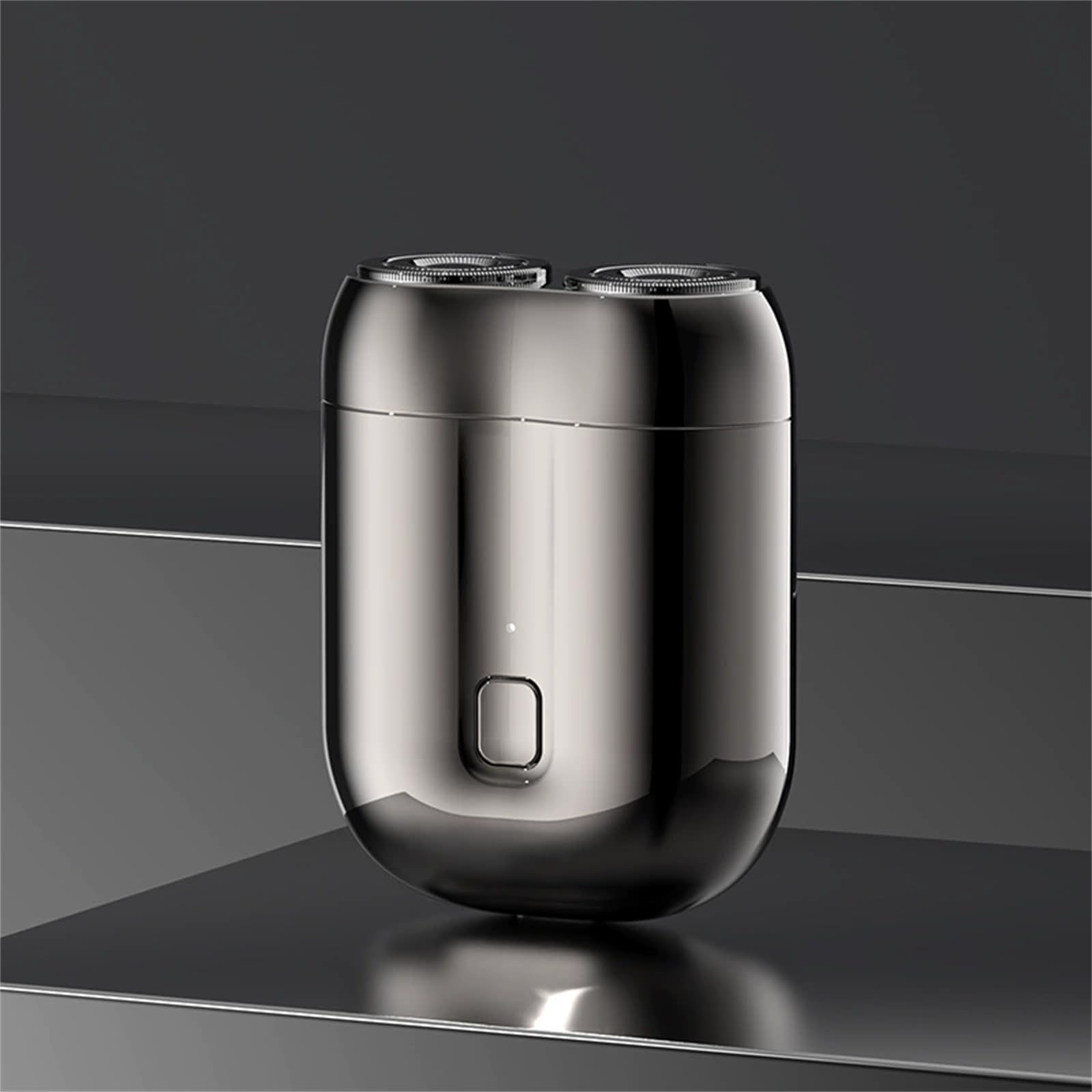 Quatreey Mini Dual-Head Electric Shaver for Men - 2025 Upgraded Portable Pocket Razor with Smooth Shaving Technology | Perfect for Travel, Gym & Daily Use (Model B)