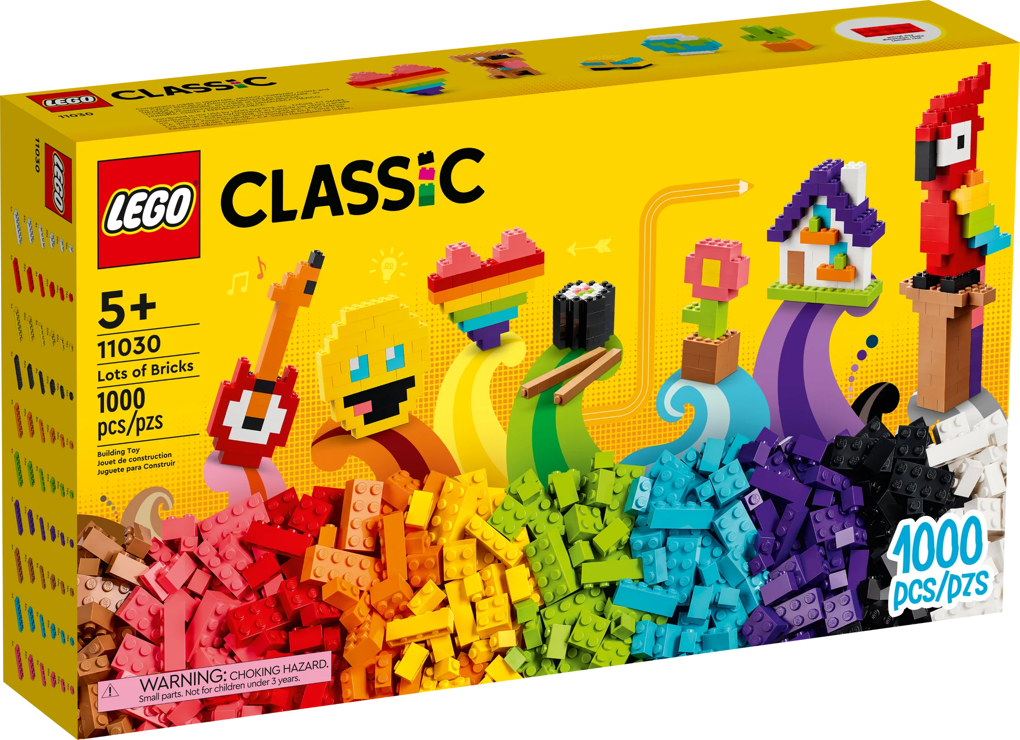 LEGO® Classic Creative Building Bricks Set - 10698 Pieces for Kids & Adults - Perfect for STEM Learning, DIY Projects & Family Fun