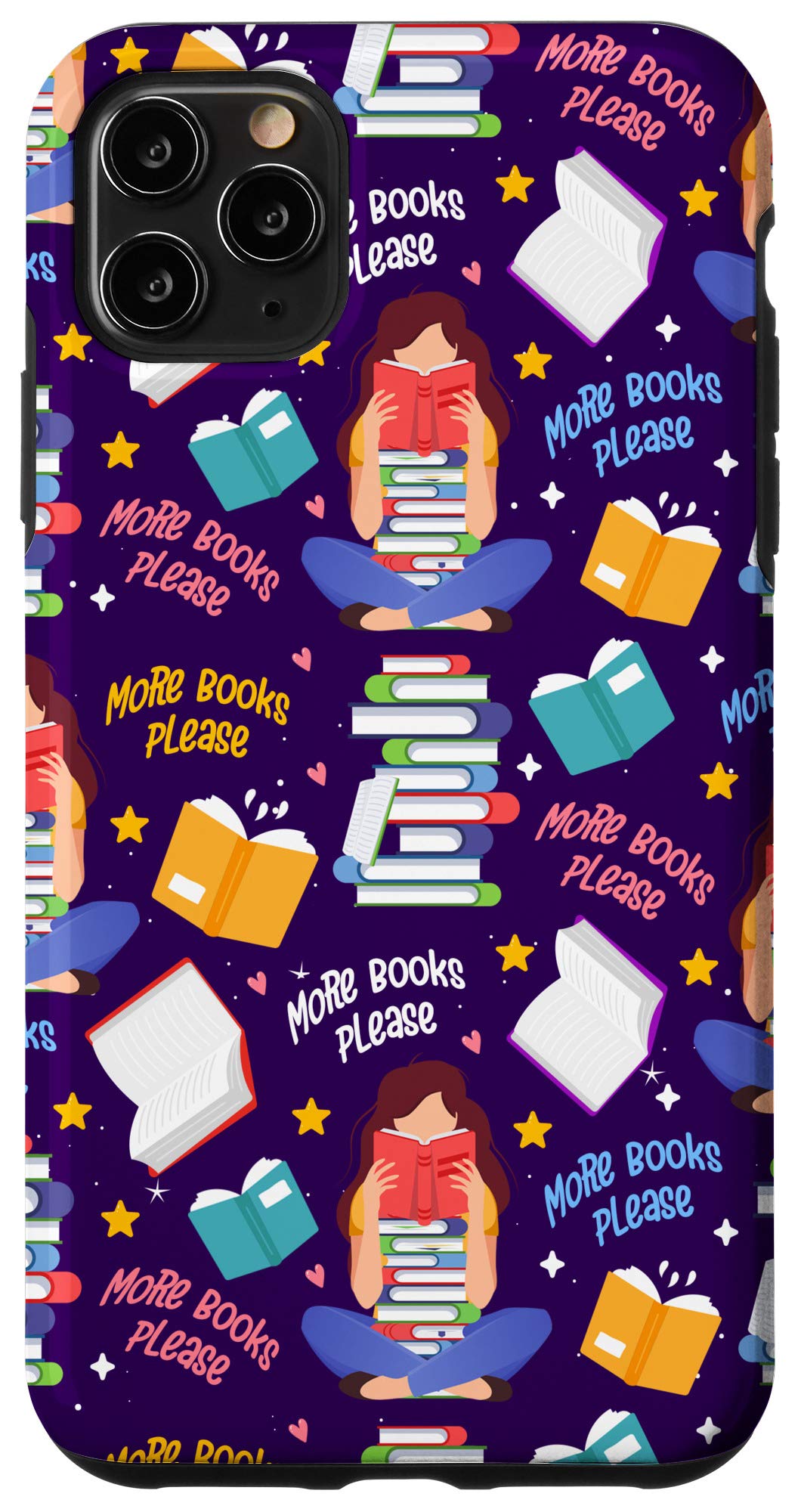 iPhone 11 Pro Max Book Lover Case - Vintage Book Themed Phone Cover for Readers - Perfect Gift for Bookworms & Bibliophiles - Ideal for Reading, Book Clubs & Literary Enthusiasts