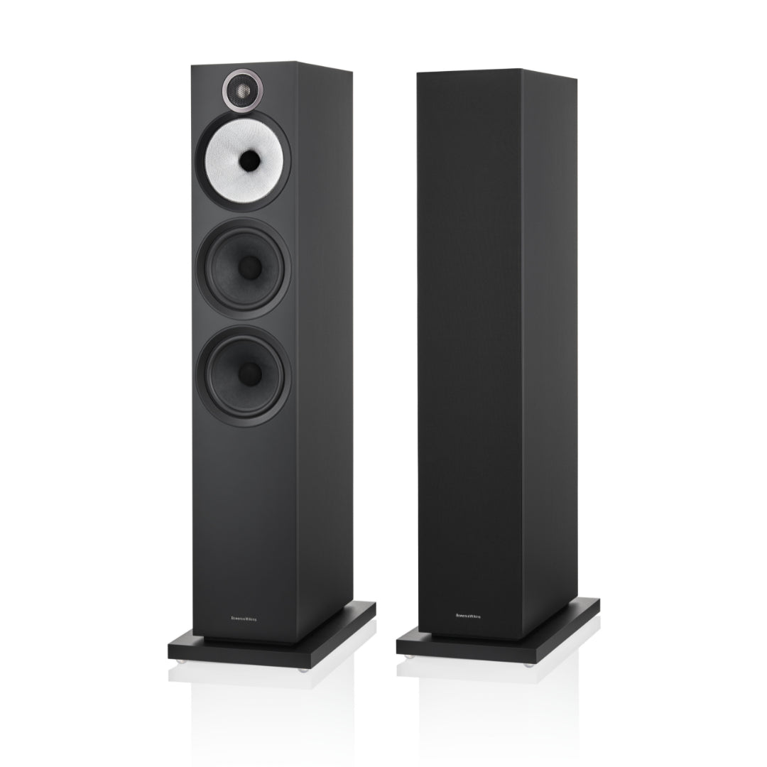 B&W 603 S3 Floor Standing Speakers - High-End Audio Tower Speakers with Crisp Sound | Perfect for Home Theater & Music Listening