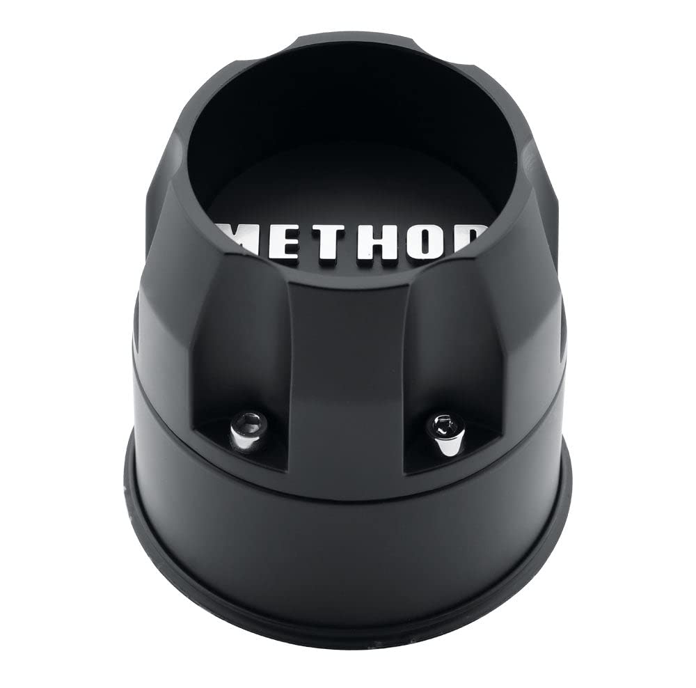 Method Race Wheels Push Through Center Cap - Black | Universal Fit for Off-Road & Racing Vehicles | Perfect for Trucks, Jeeps & ATVs