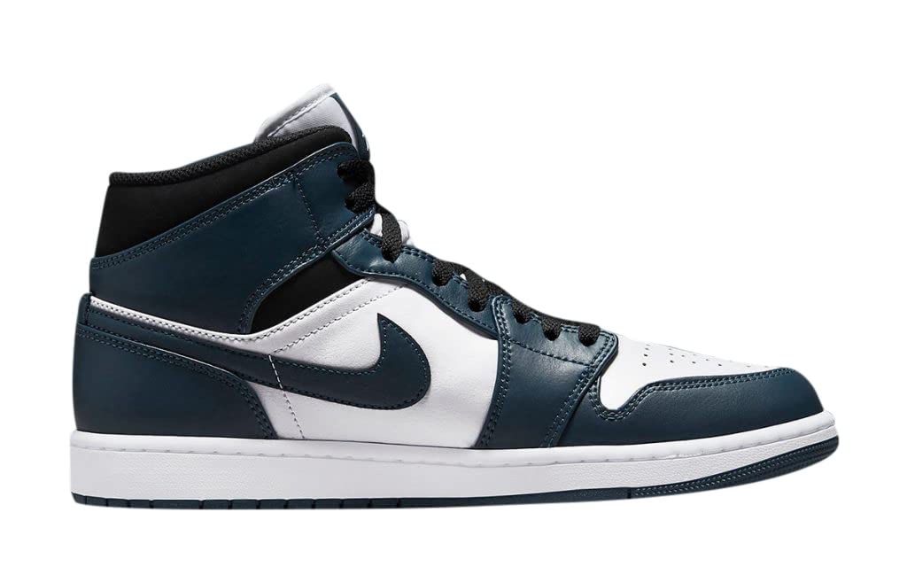 Nike Men's Air Jordan 1 Mid Basketball Shoes - Retro Sneakers for Men, Comfortable Casual & Streetwear Fashion - Perfect for Basketball, Gym, and Everyday Wear