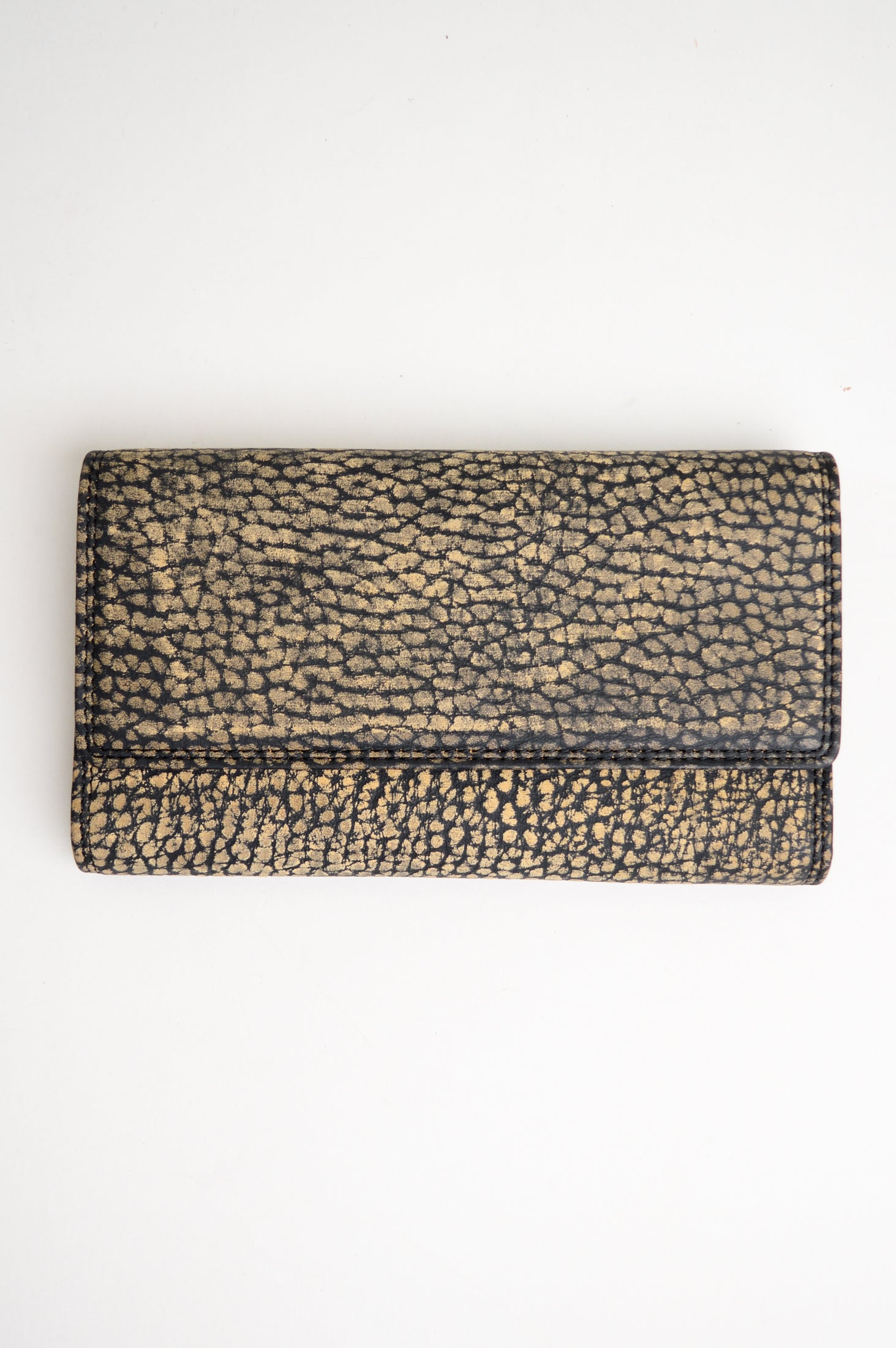 Adrian Klis 105 Genuine Leather Ladies Wallet with Panther Print - Stylish Women's Clutch for Everyday Use, Parties & Travel