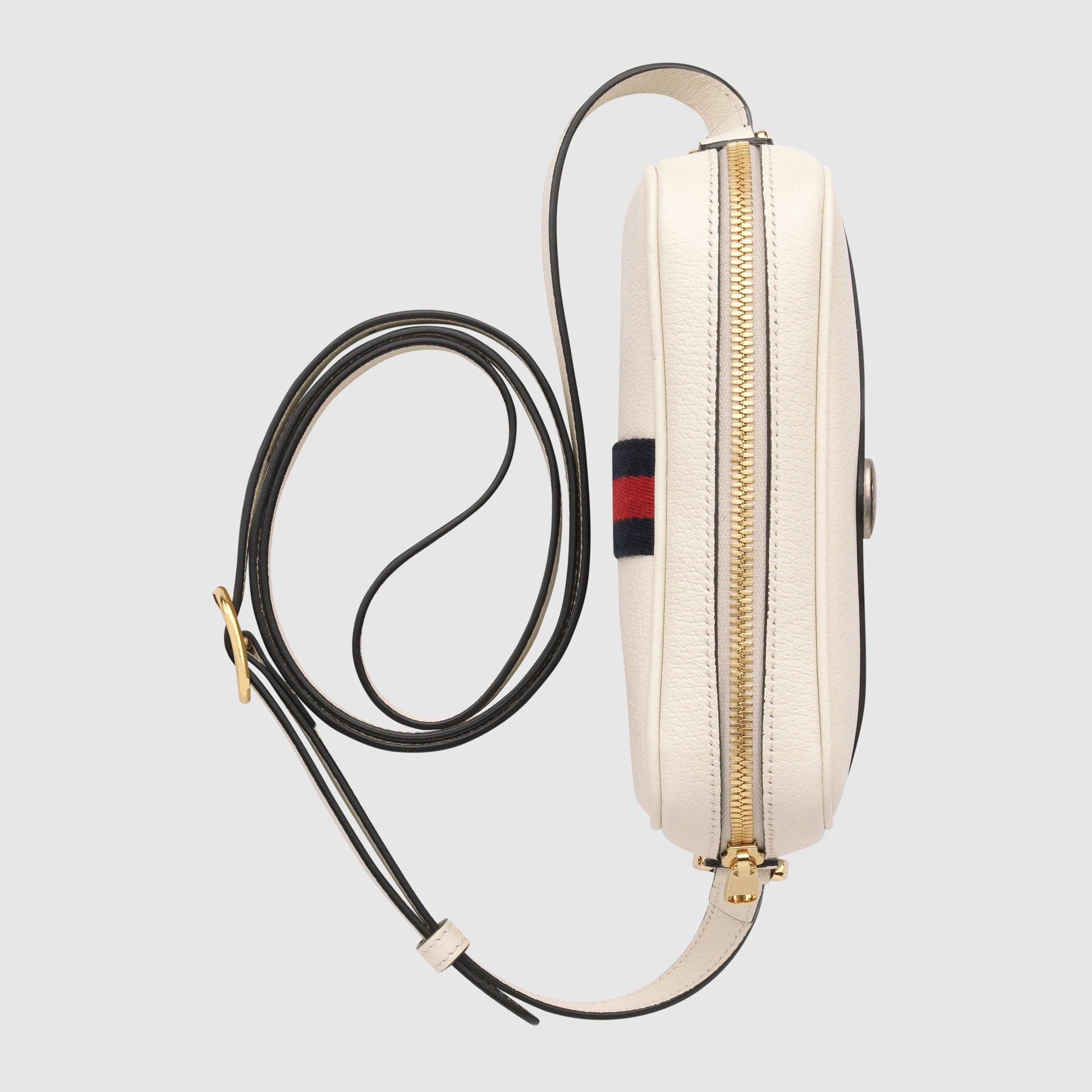 Gucci Ophidia Leather Mini Bag for Women - White Small Crossbody Purse - Perfect for Date Night, Shopping & Travel Accessories