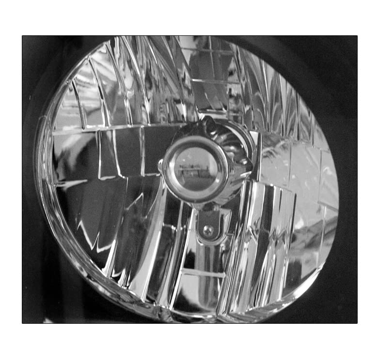 2007-2014 GMC Yukon Denali XL Replacement Headlights - Black Housing with 6