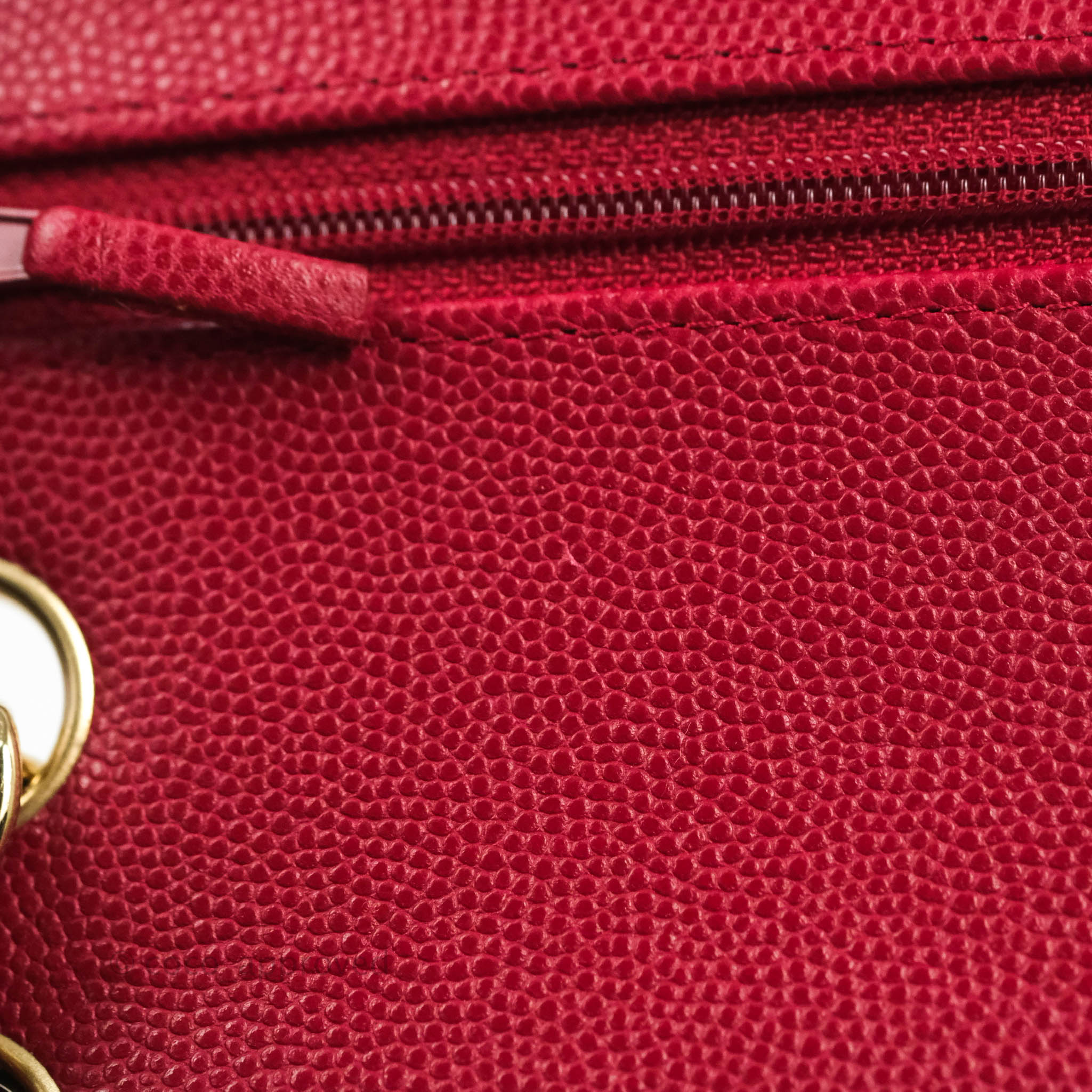 Chanel Classic M/L Medium Chevron Double Flap Bag in Cherry Red Caviar Leather with Gold Hardware - Perfect for Evening Events, Luxury Gifts & Fashionable Outfits