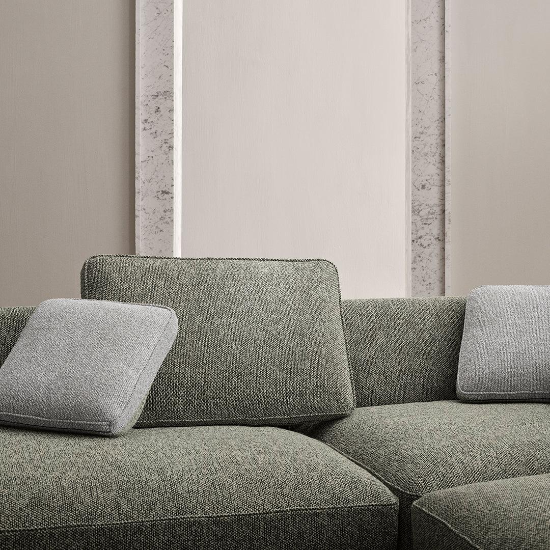 E310 Embrace Modular Sofa Corner Section - Customizable Living Room Furniture for Modern Homes | Perfect for Apartments, Lofts & Lounge Areas