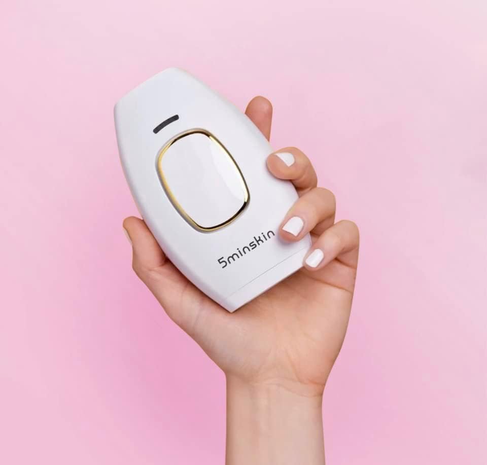 Permanent Hair Removal Device for Women & Men - At-Home IPL Laser Hair Remover for Face, Upper Lip, Arms, Legs, Armpits | Painless & Effective for Smooth Skin | Perfect for Pre-Wedding, Beach Vacation & Daily Skincare Routine