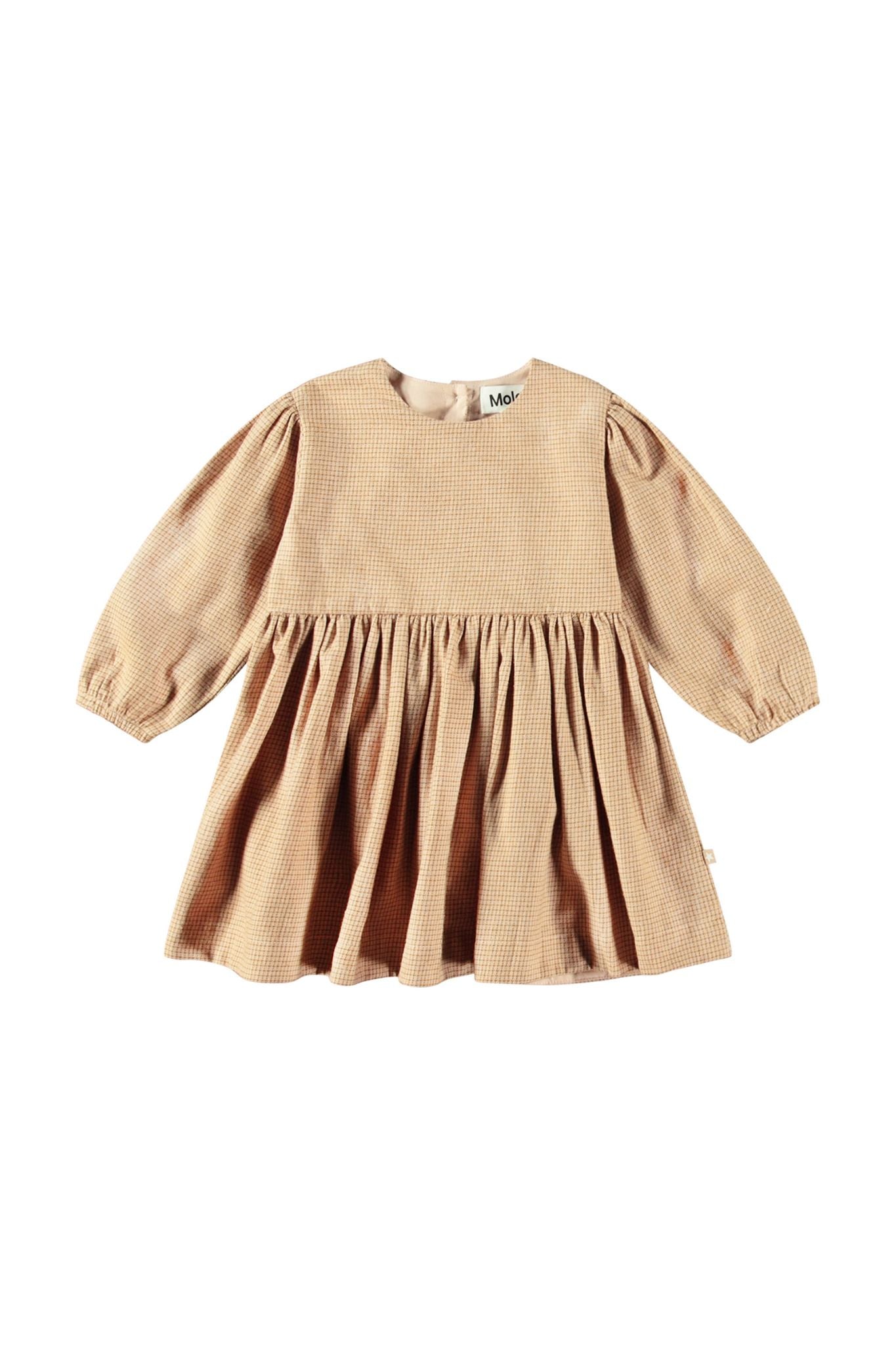 Chantelle Sugar Check Dress for Toddler Girls - Cute Floral Print Cotton Dress for Baby Girls - Perfect for Birthday Parties, Family Photos & Special Occasions