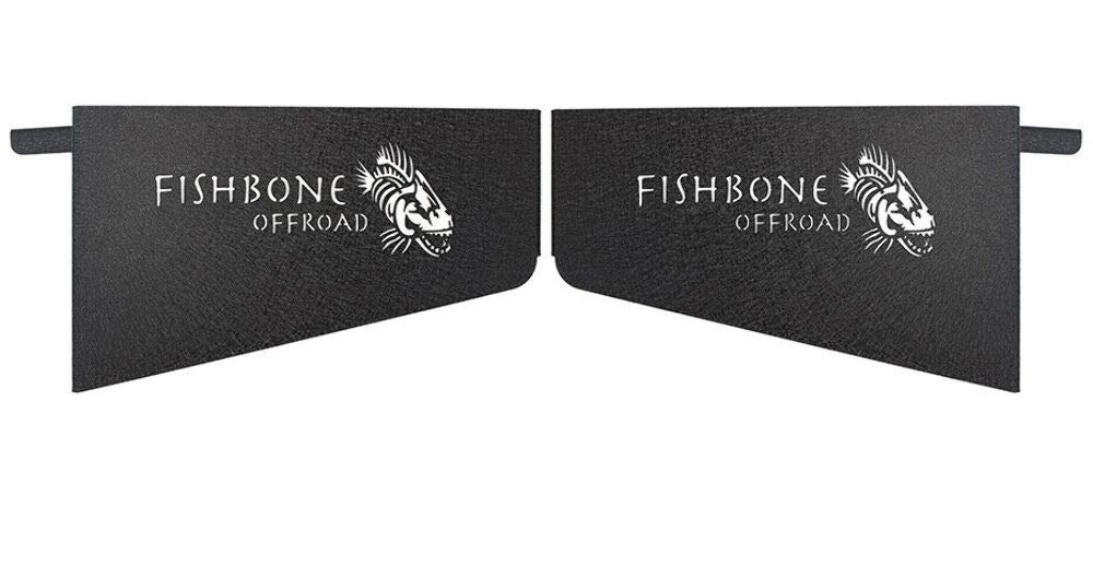 FISHBONE FB25101 JL Wheel Well Storage Bins - 2 Door Organizer for Jeep Wrangler Accessories | Perfect for Off-Road Gear & Camping Equipment Storage