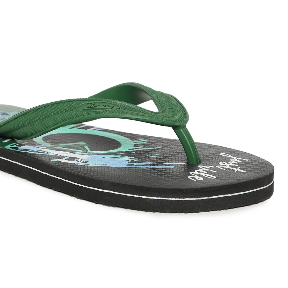 PARAGON HWK3701G Men's Lightweight Flip Flops - Comfortable Hawaiian Slippers with Durable Cushioned Footbed & Sturdy Design for Beach, Pool & Outdoor Activities