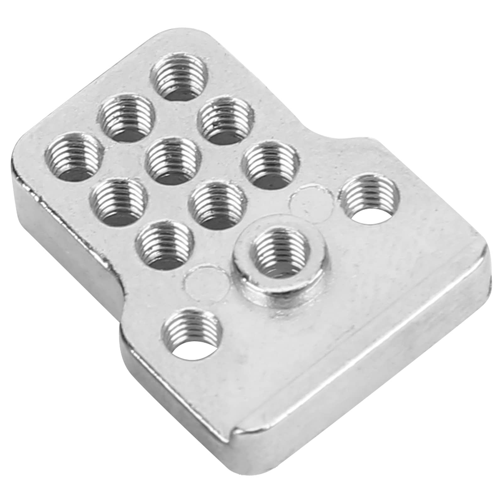Aluminum Alloy RC Shock Absorber Mount Upgrade Part - Compatible with WPL C14/C24/MN D90 RC Toy Cars - Durable & Lightweight for Off-Road RC Crawler Racing (White)