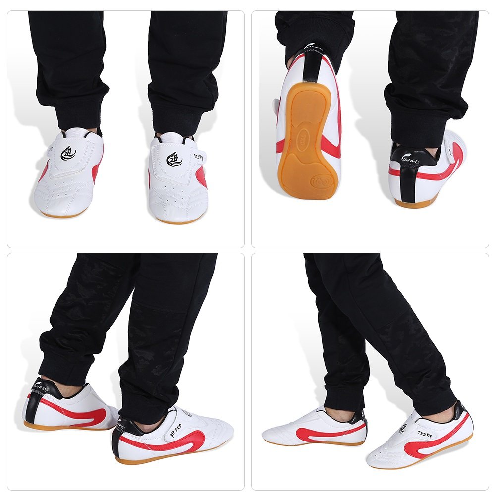 VGEBY Lightweight Breathable Martial Arts Shoes for Men & Women - Tai Chi, Kung Fu, Taekwondo, Karate Training Shoes - Comfortable for Boxing & Fitness (Size 33) - Perfect for Dojo Training, Home Workouts & Martial Arts Competitions