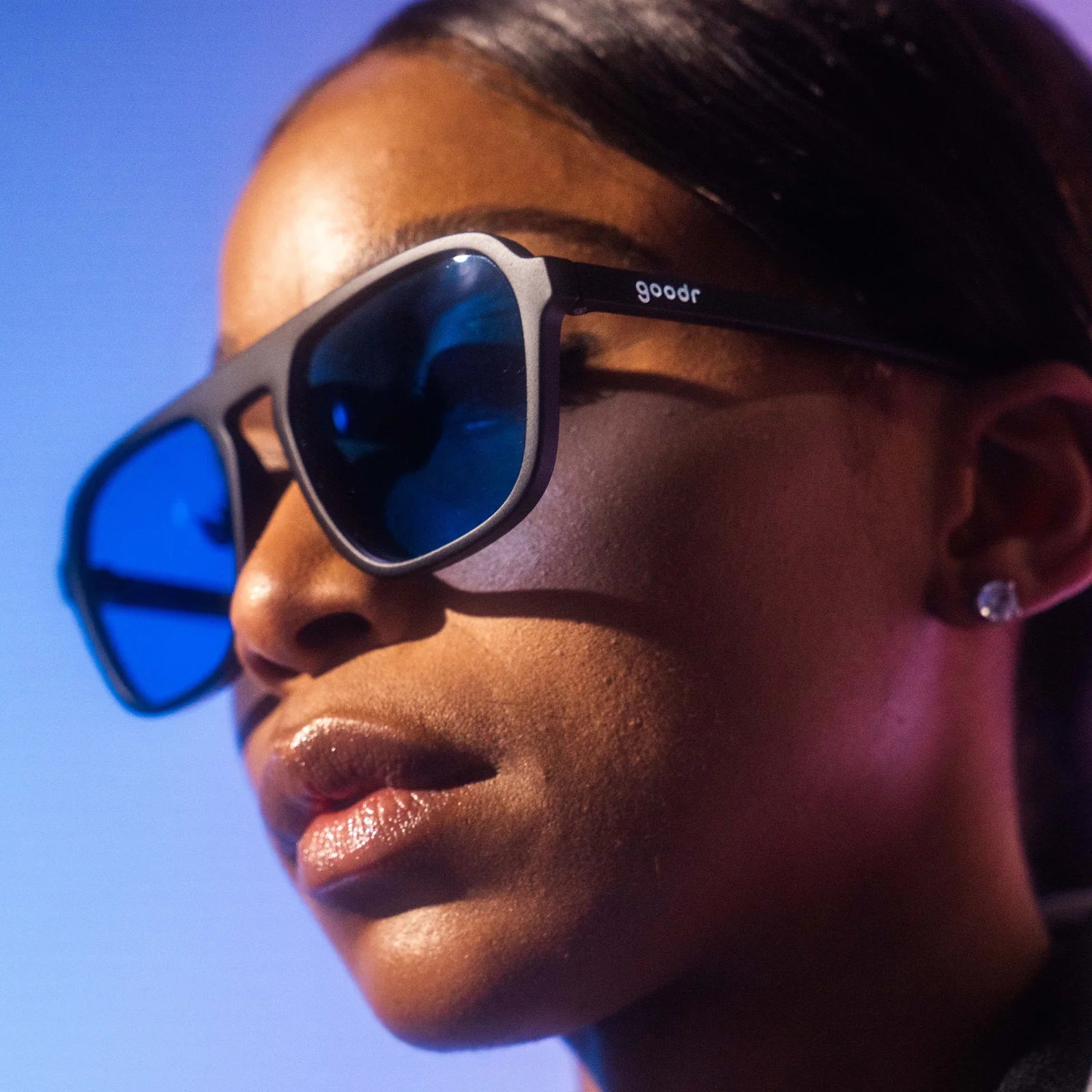 Goodr Undercover Stunt Double Sunglasses - Polarized UV Protection for Running, Cycling & Outdoor Sports - Trendy Aviator Style for Men & Women