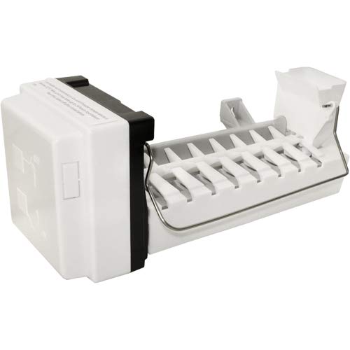 ClimaTek Replacement Refrigerator Ice Maker - Compatible with Maytag WPW10377151 - Perfect for Kitchen, Home & Office Use